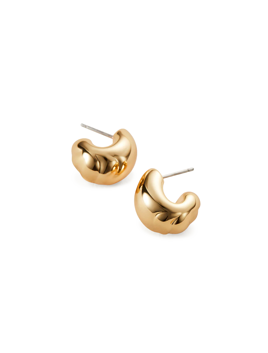 small nelle hoops in gold