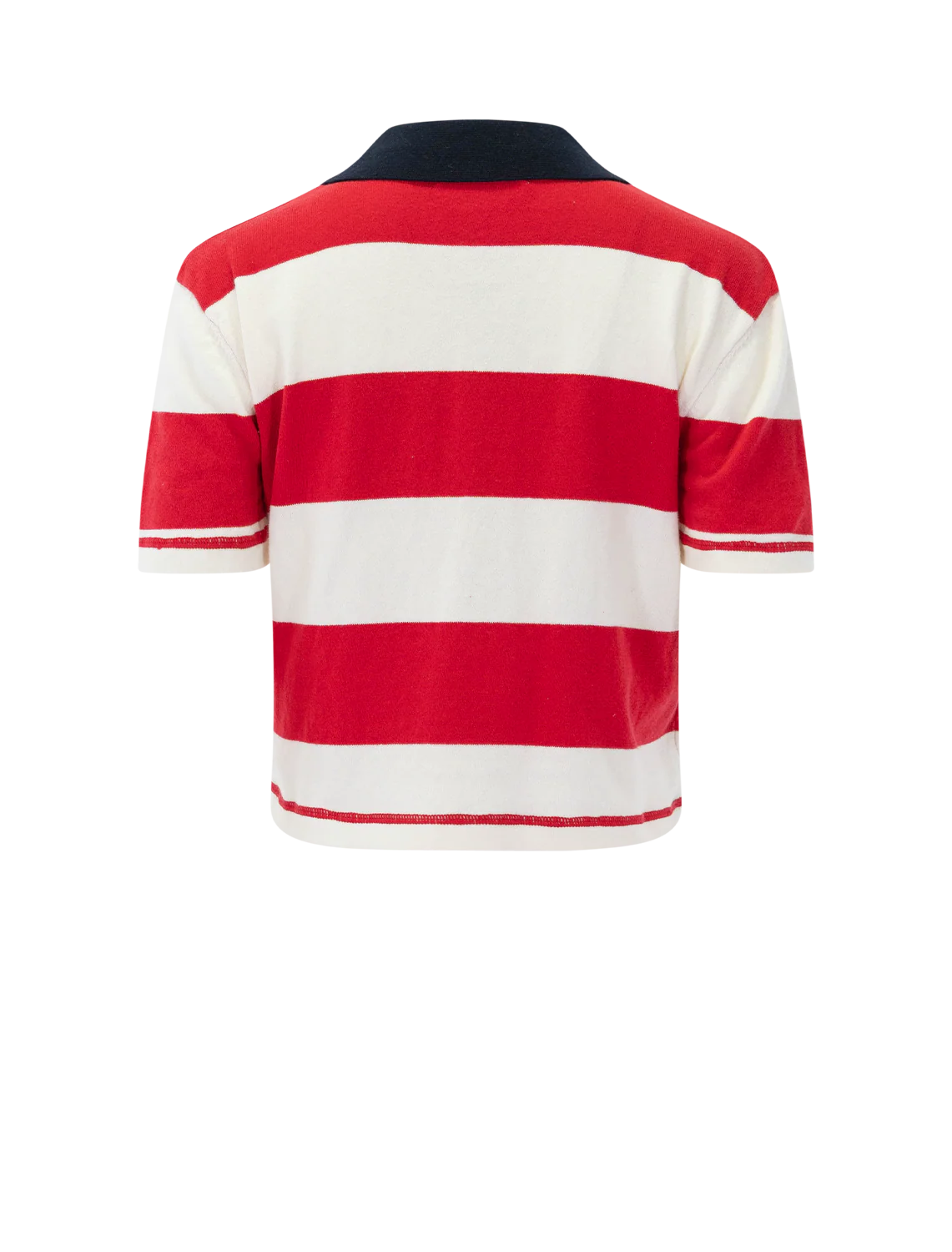 angelo rugby polo in preppy crimson - Image 3