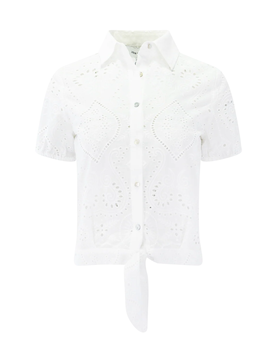 niccolo western eyelet top
