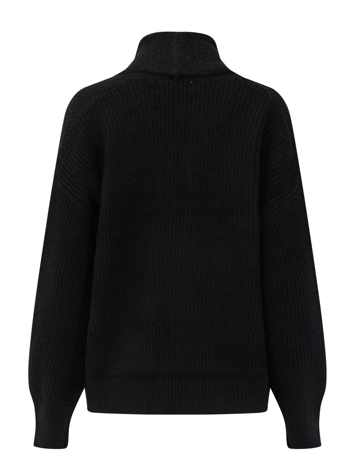 noah cardigan in caviar - Image 3