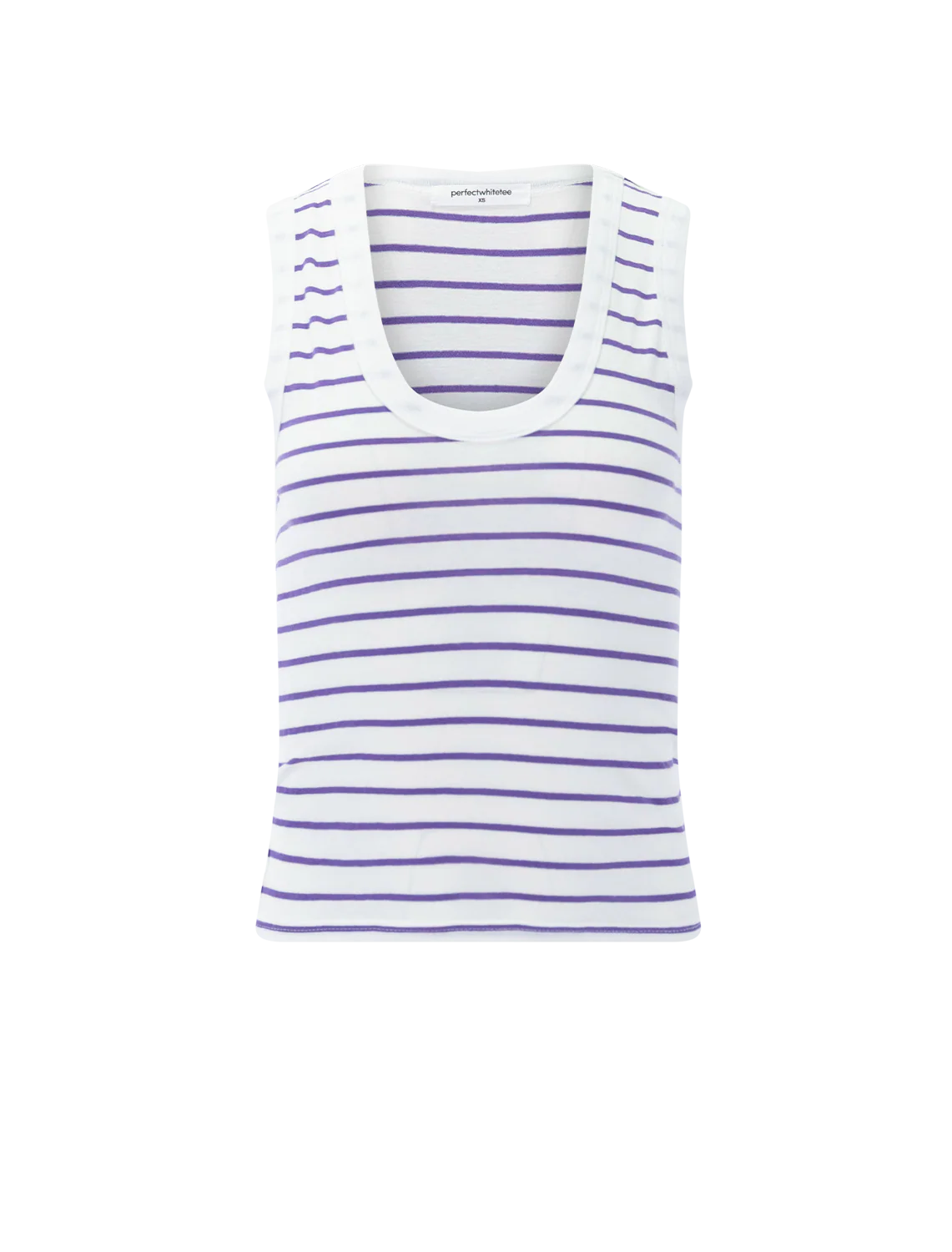 khara tank in ultraviolet stripe