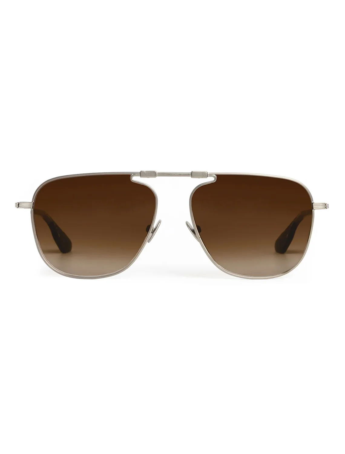 zander fold | matte raw stainless steel + nightfall