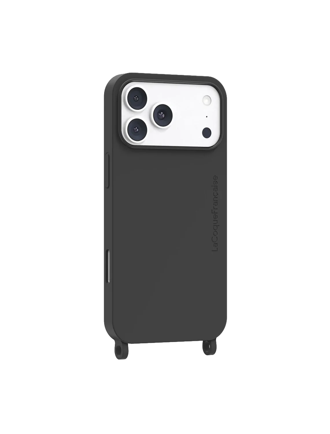 coque iphone 17 pro max silicone case in noir