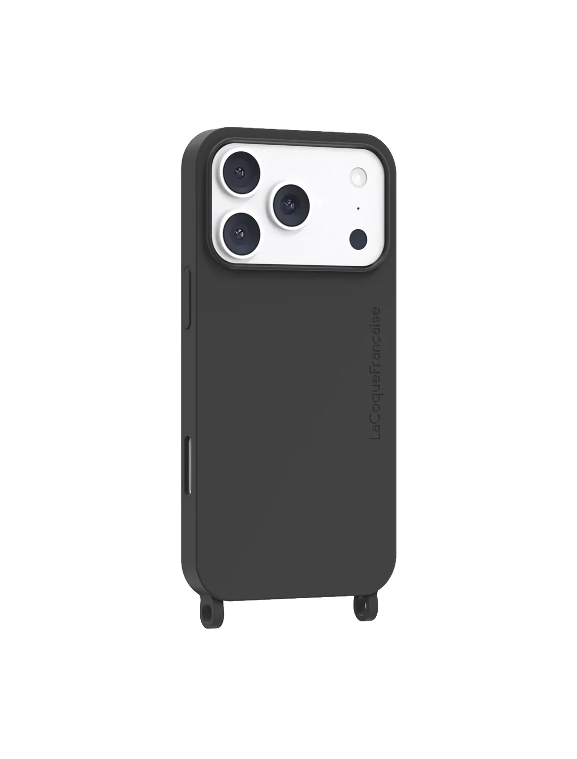 coque iphone 17 pro silicone case in noir