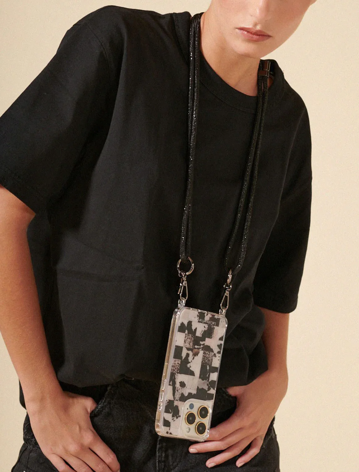 mariah braided noir chain - Image 2