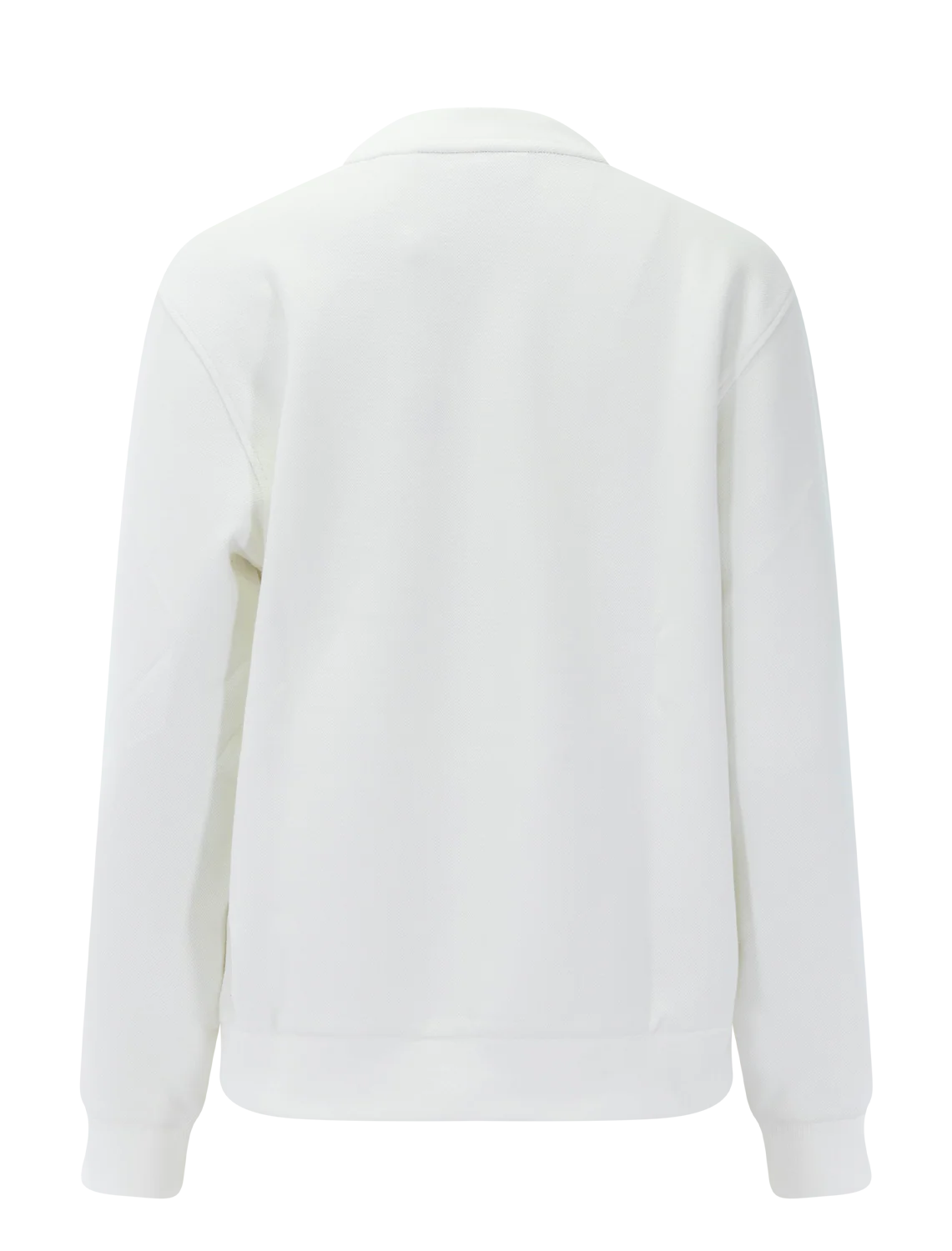 pique double face sweatshirt in flour - Image 3