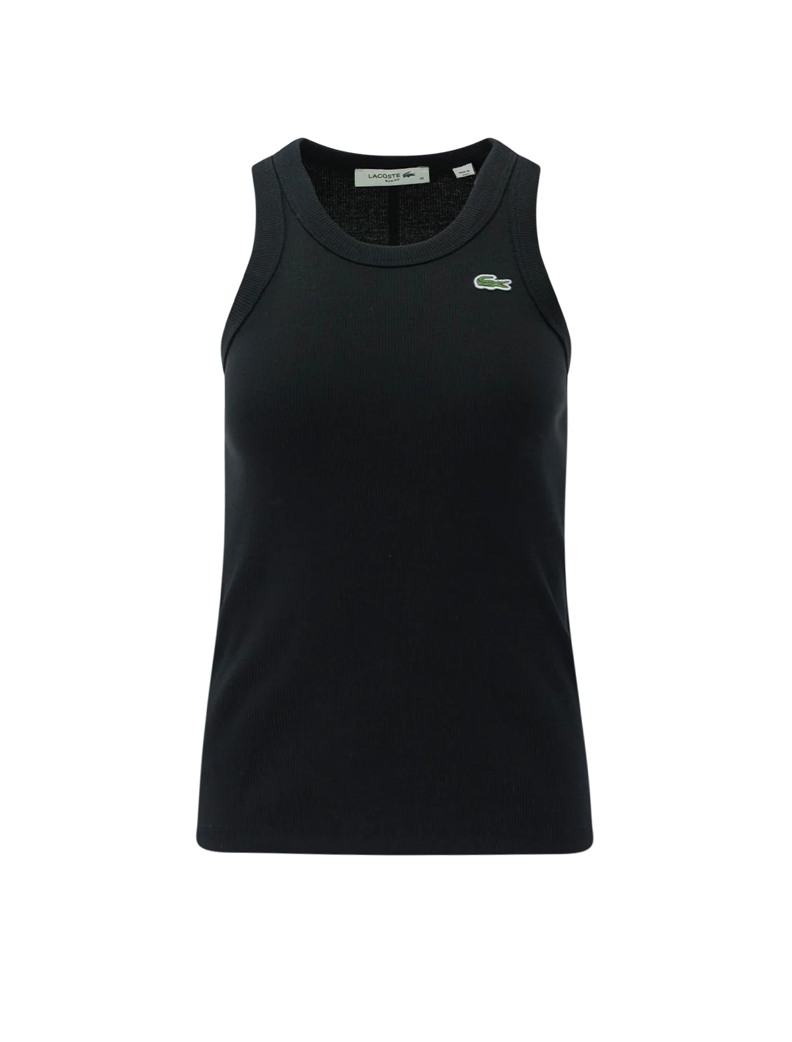 rib tank in black