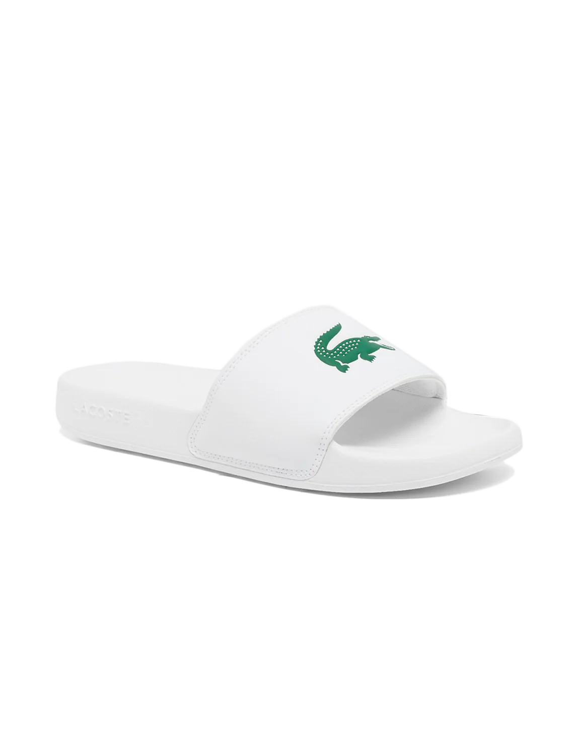 serve slide in white and green