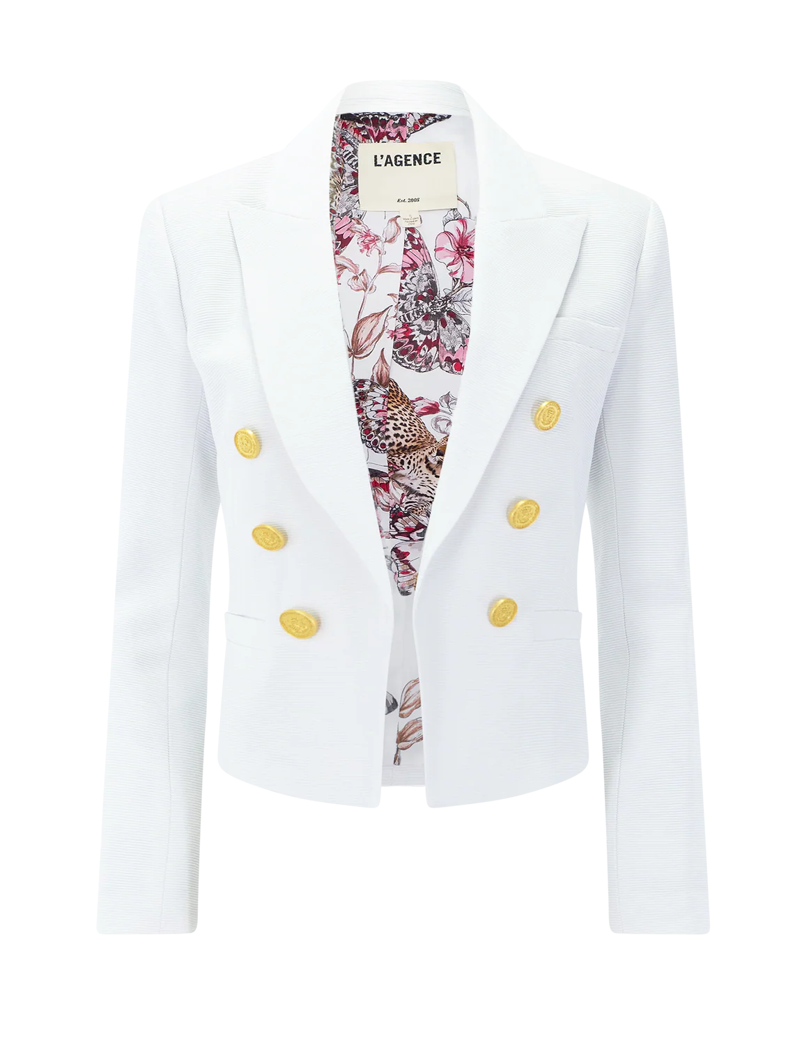 brooke blazer in white