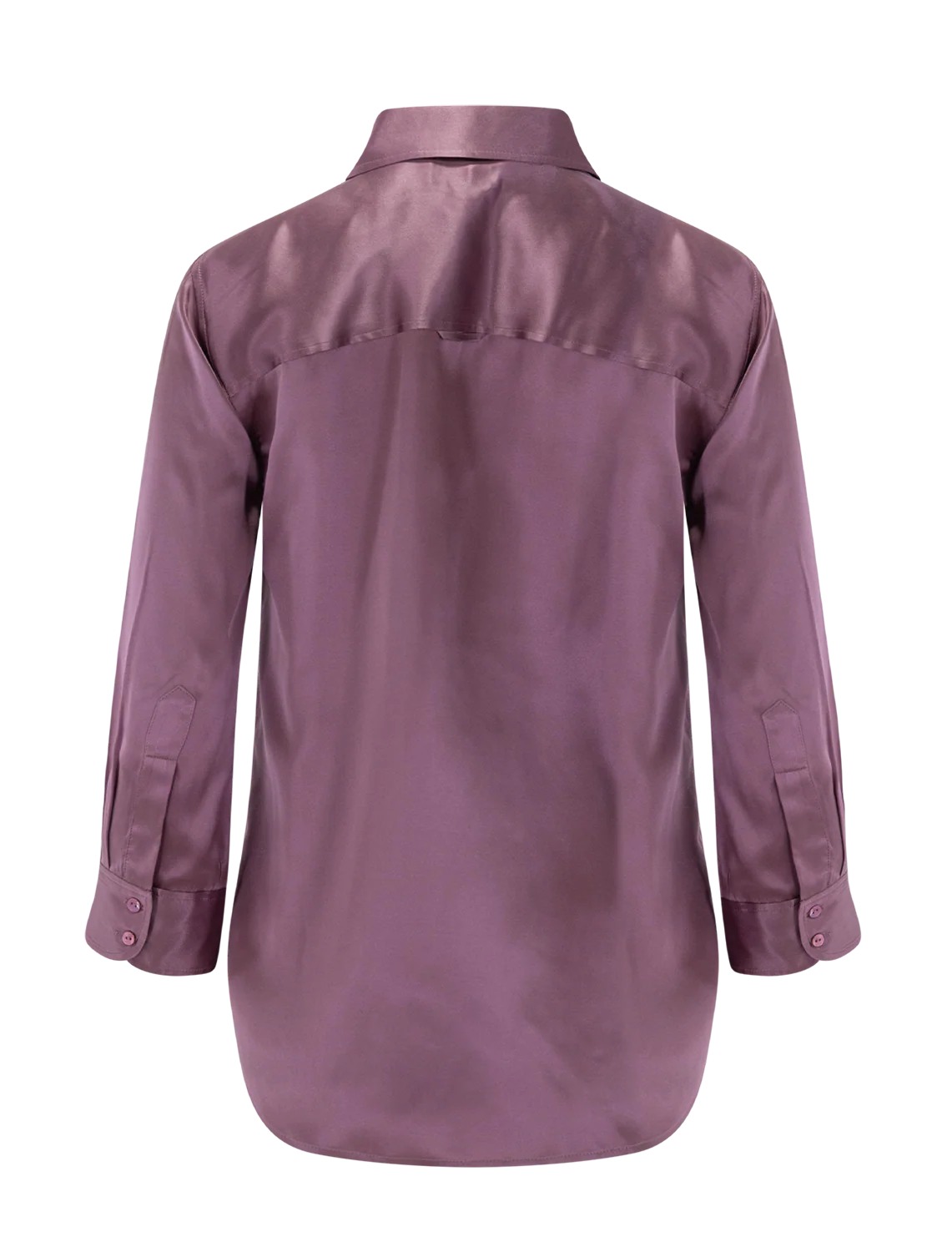 dani silk blouse in dusky orchid - Image 3