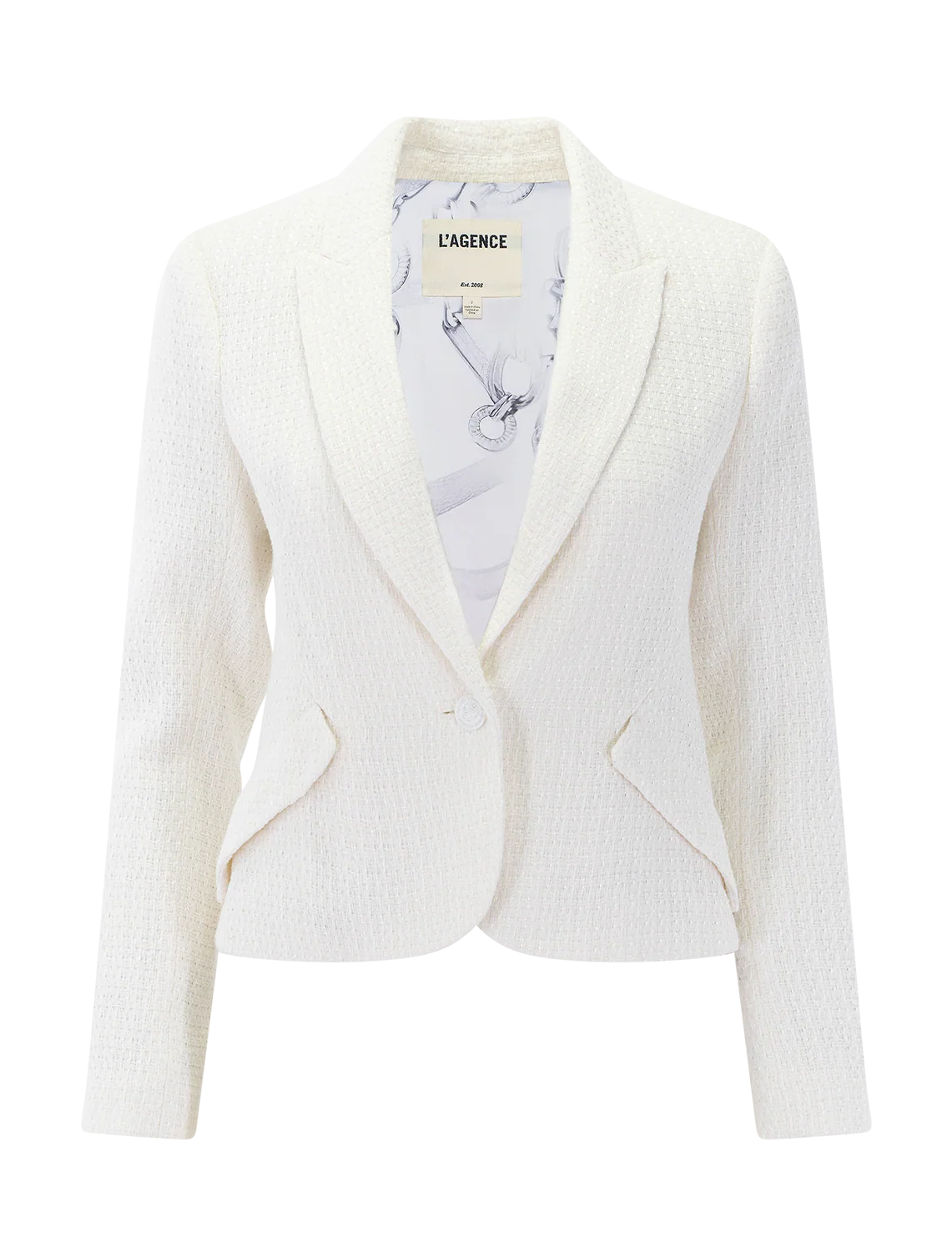 jennah blazer in ivory
