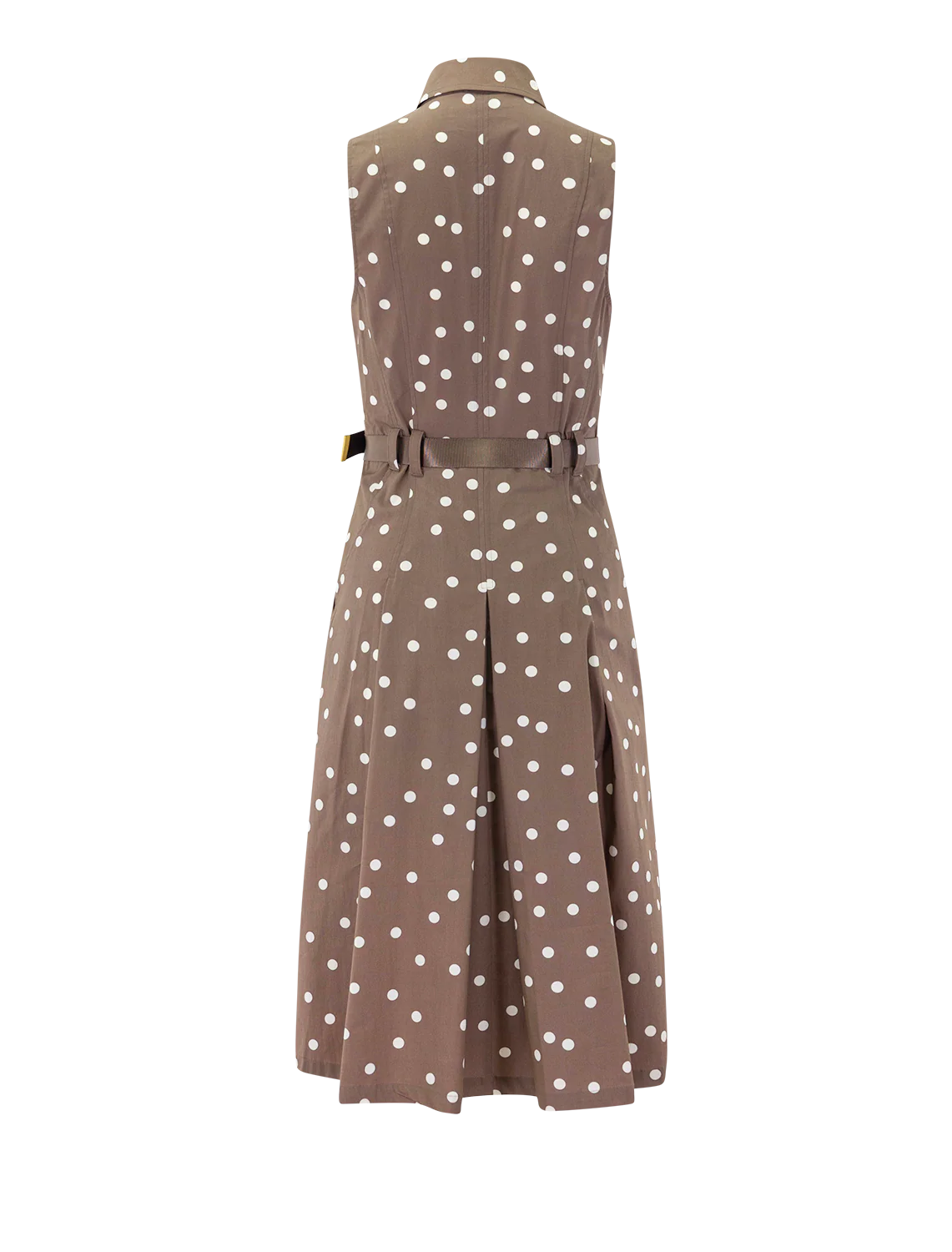 kylo shirt dress in cardamom polka dot - Image 3