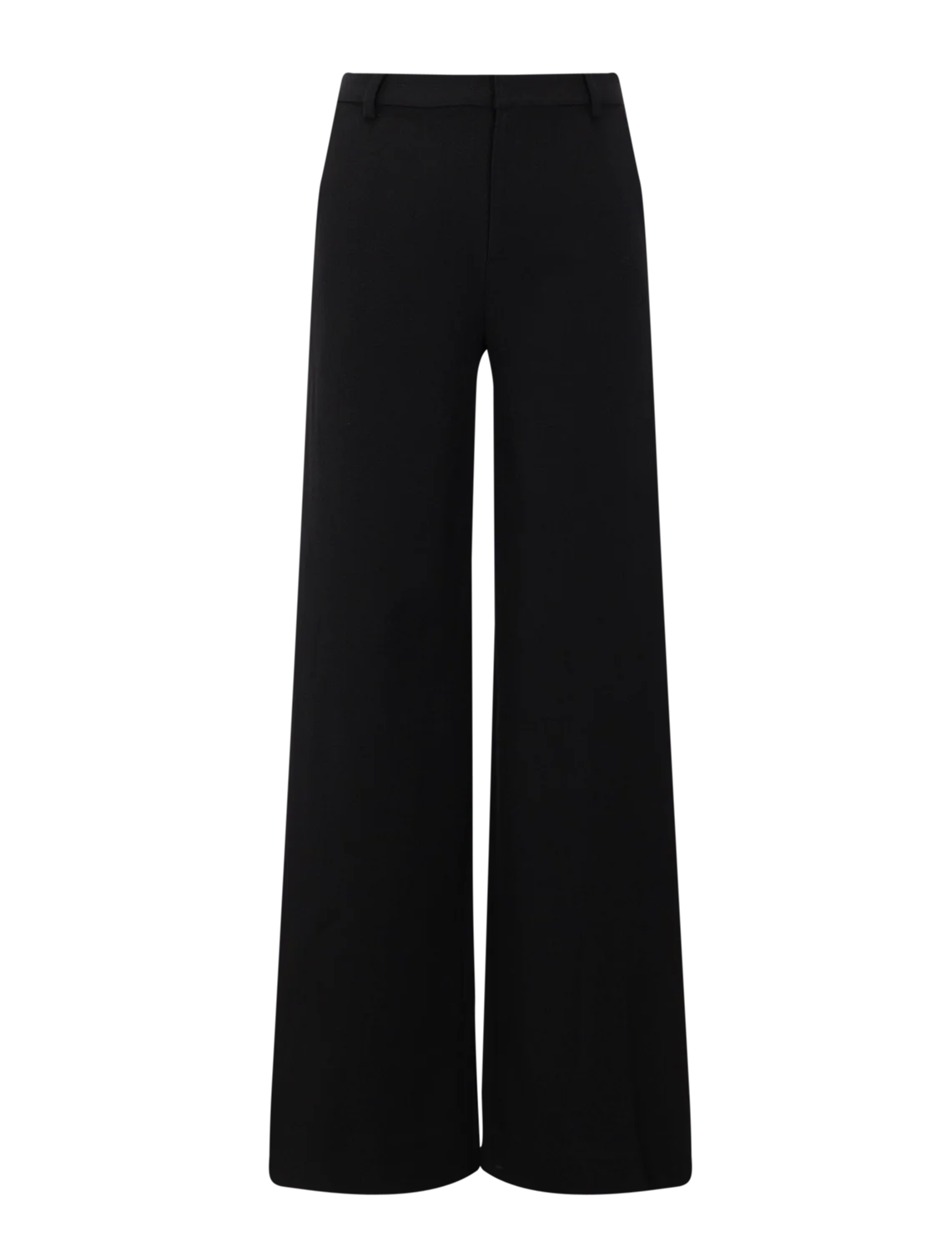 livvy straight leg trouser in wool blend