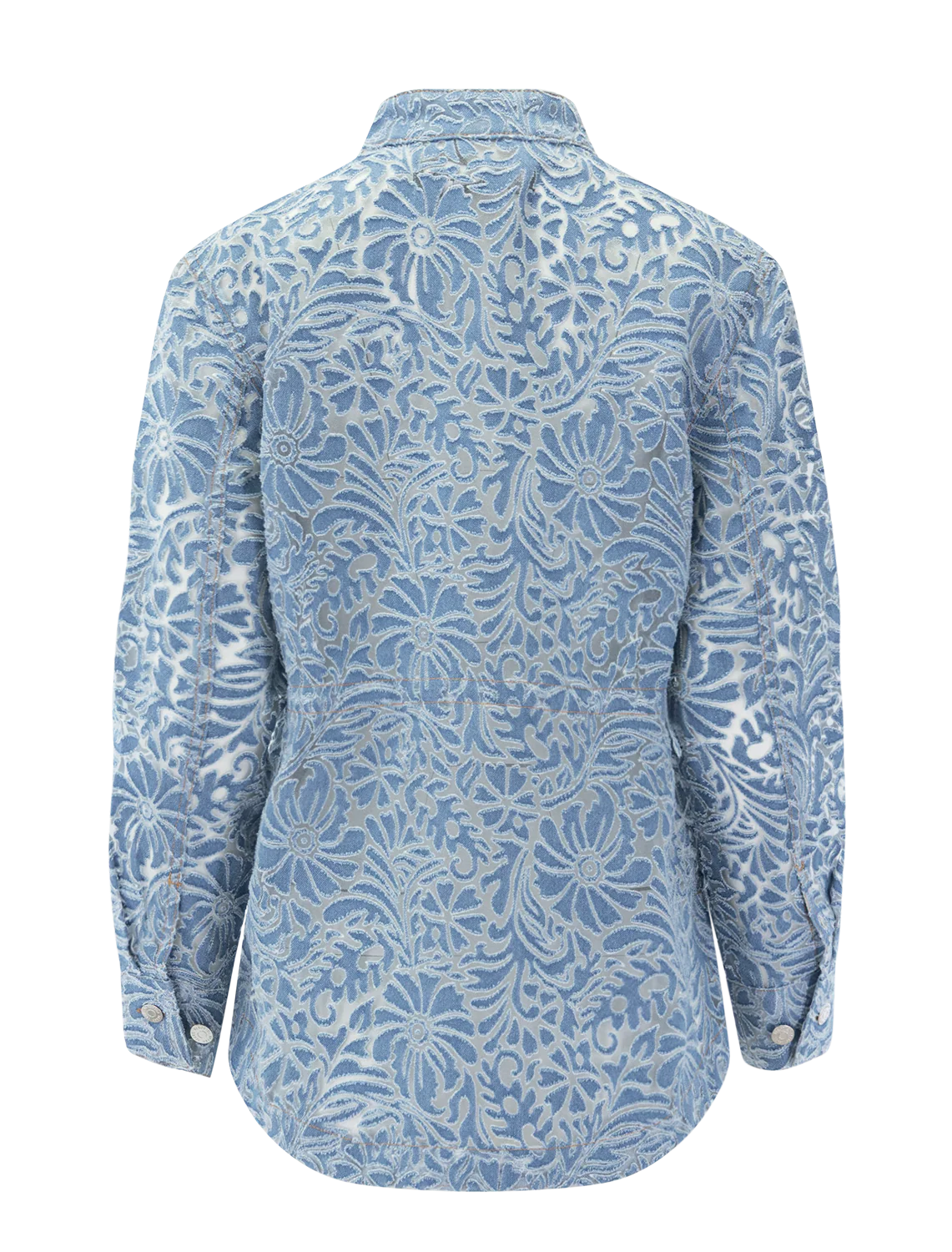 lane jacket with burnout floral - Image 3
