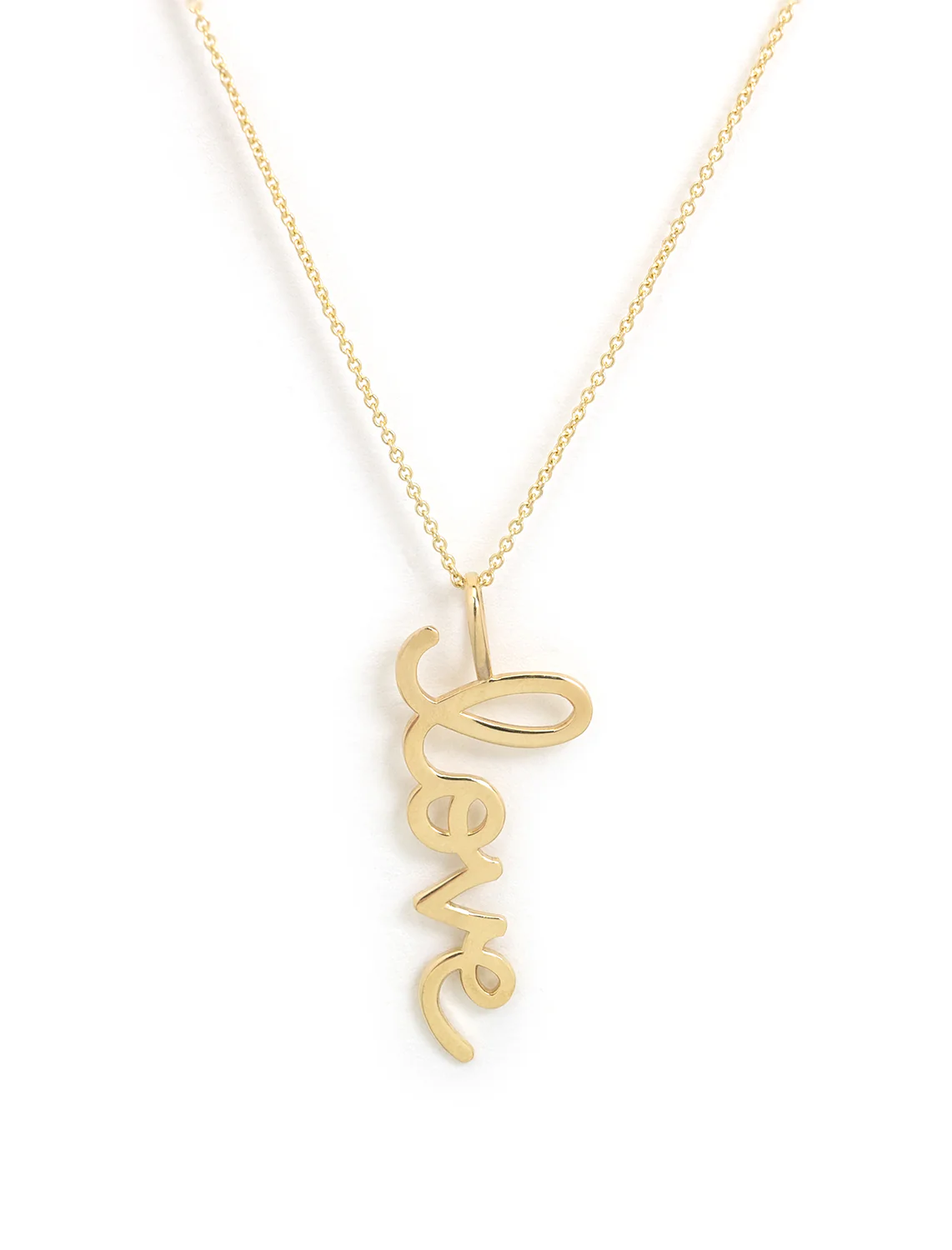 large pure love charm necklace