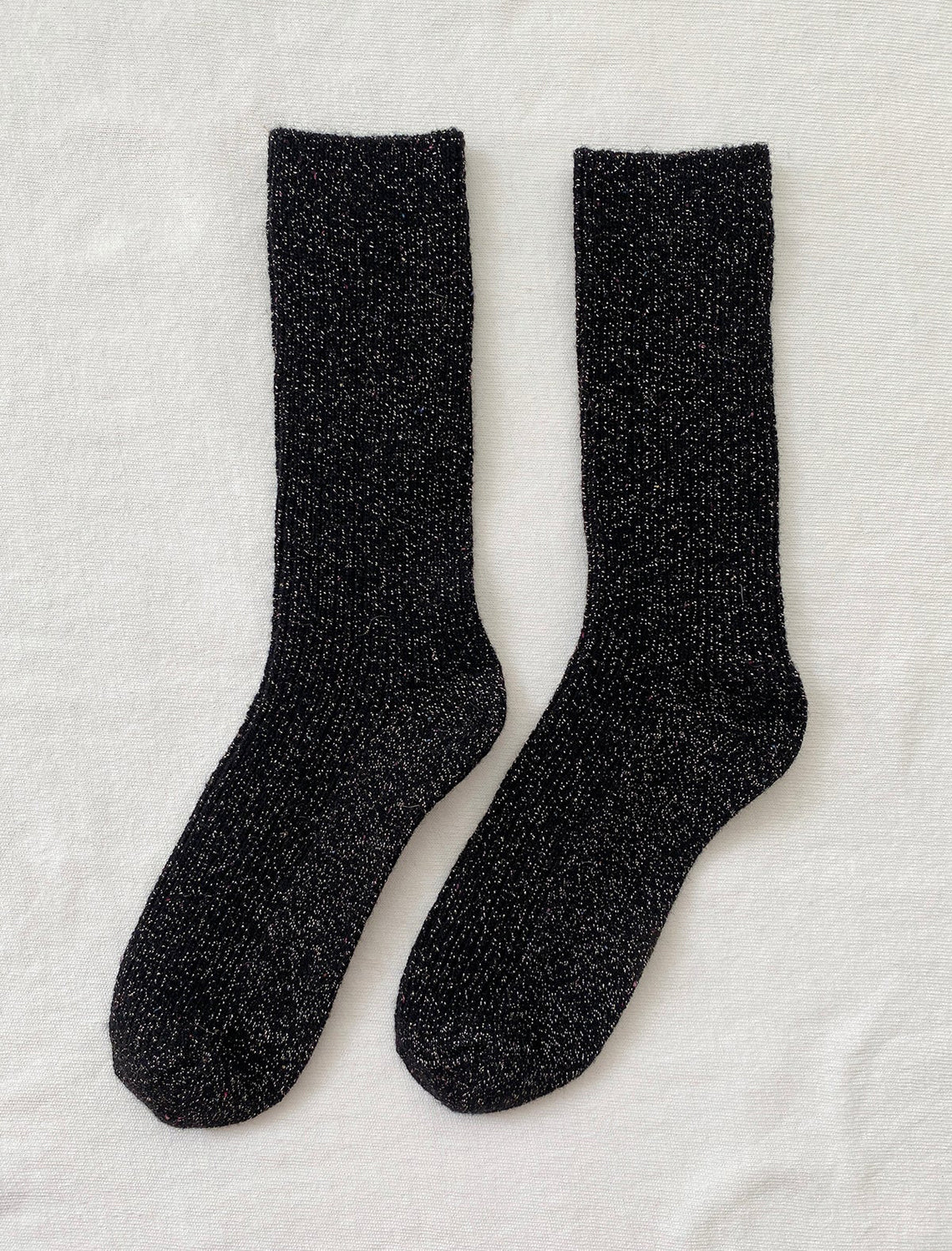 winter sparkle socks in starry night - Image 3
