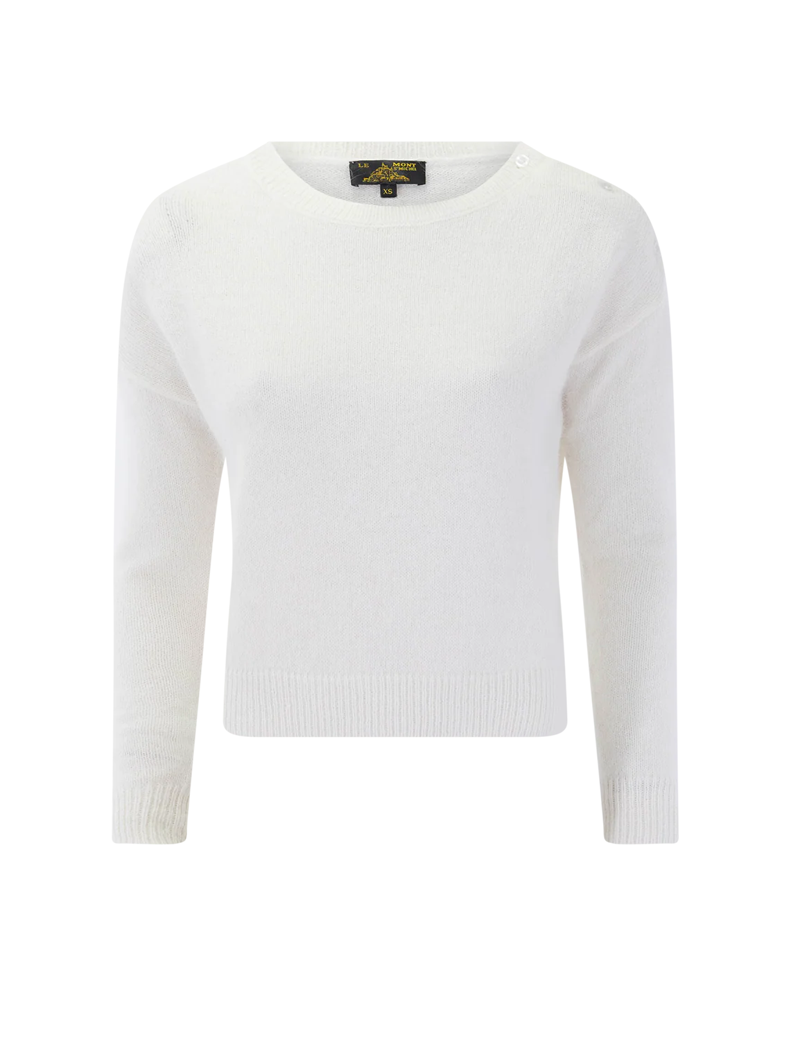 sachem soft sweater in off white