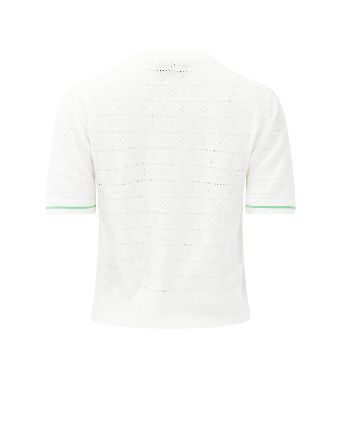 silva short sleeve sweater in off white - Image 3