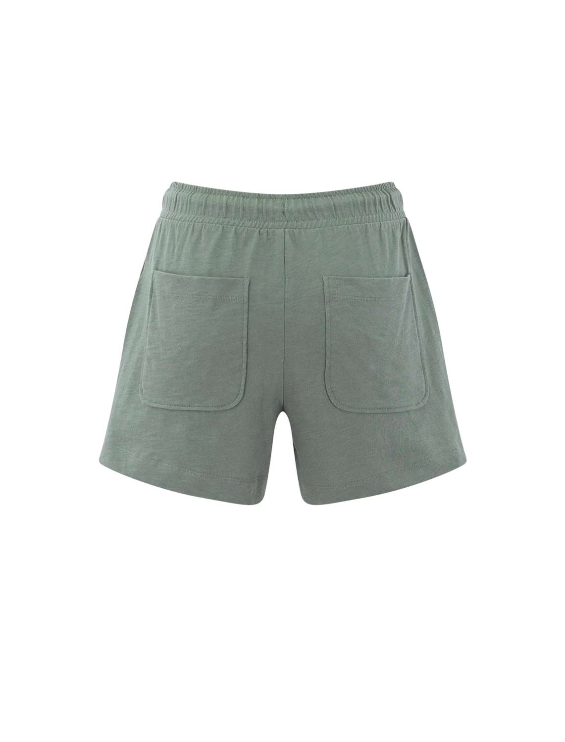 drawcord shorts in sage - Image 3