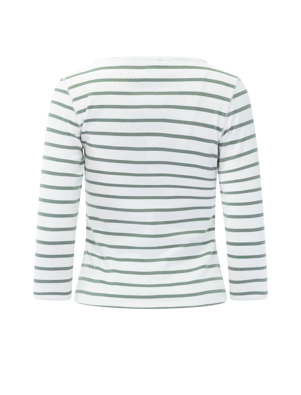 sage stripe boatneck tee - Image 3