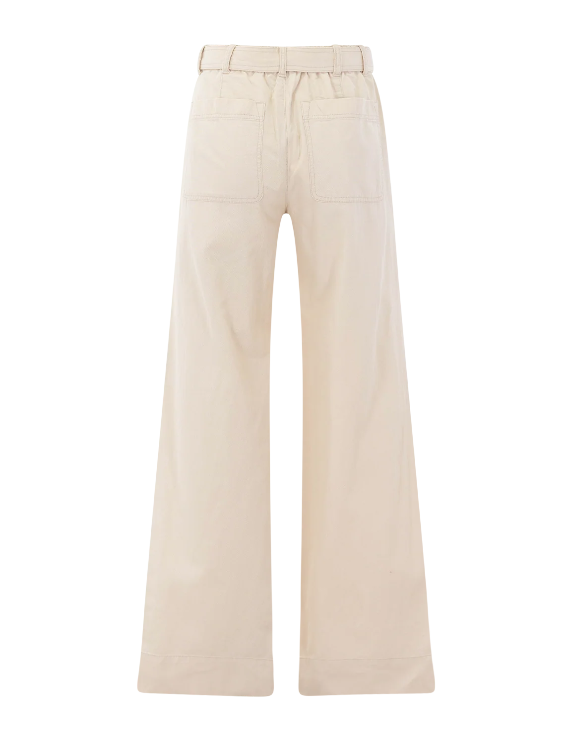 slant pocket twill pant eggshell - Image 3