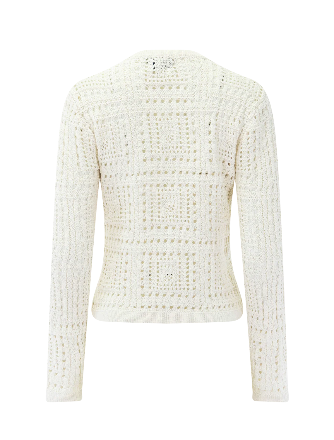melrose cardi in gardenia - Image 3