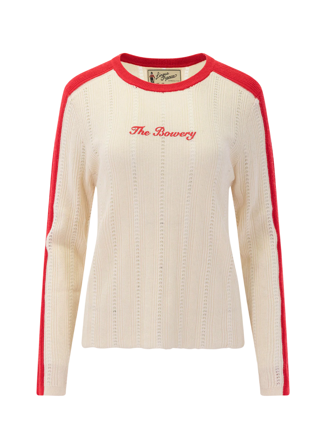 bowery pointell pullover