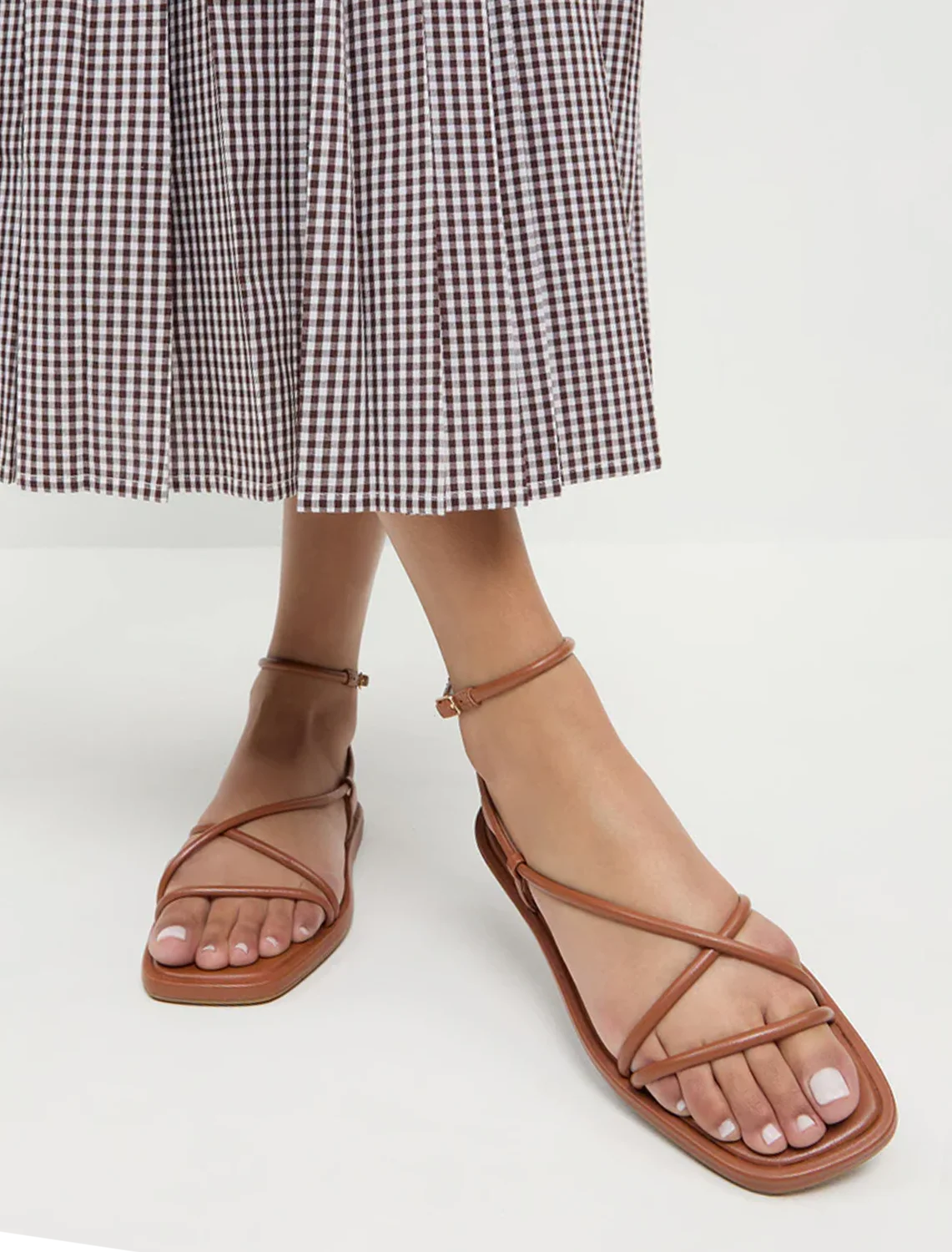 noor sandals in timber - Image 2