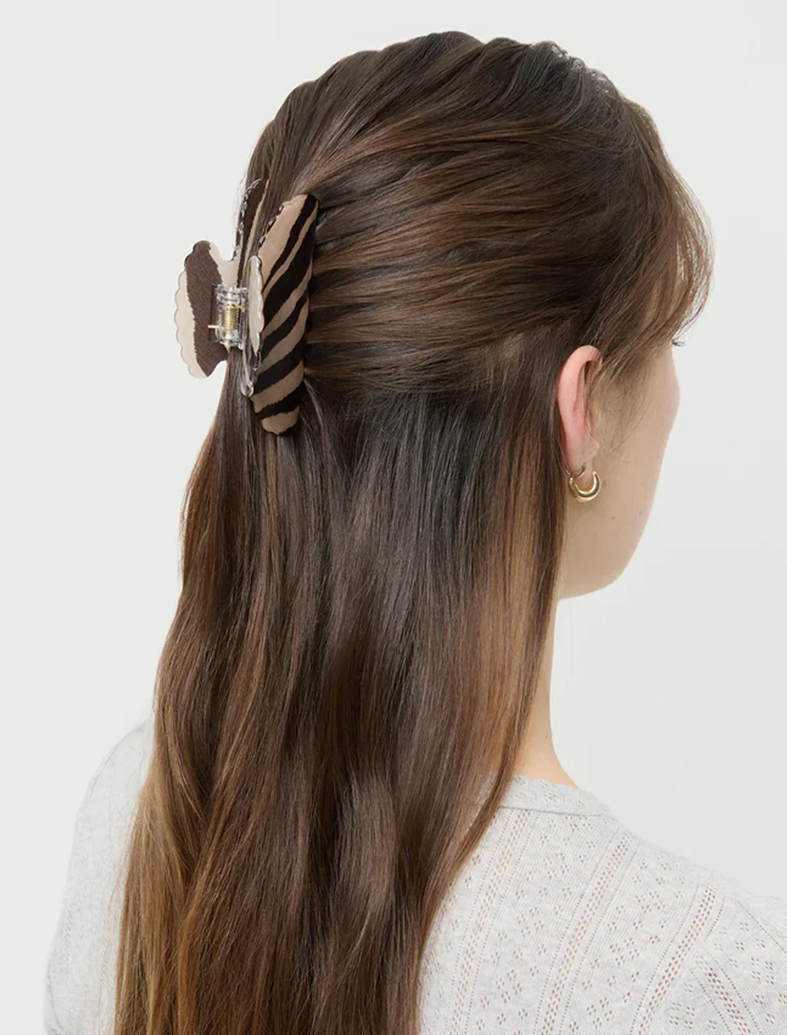 zebra hair clip set - Image 2