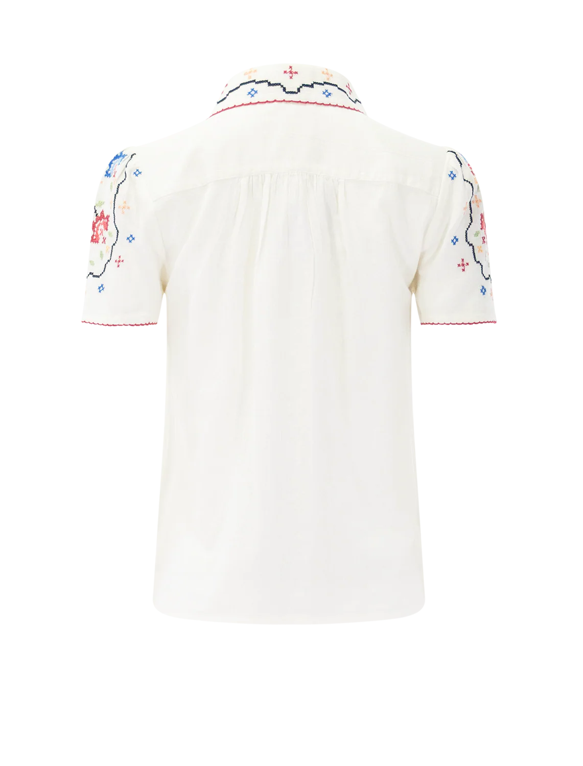 ruby embroided top - Image 3