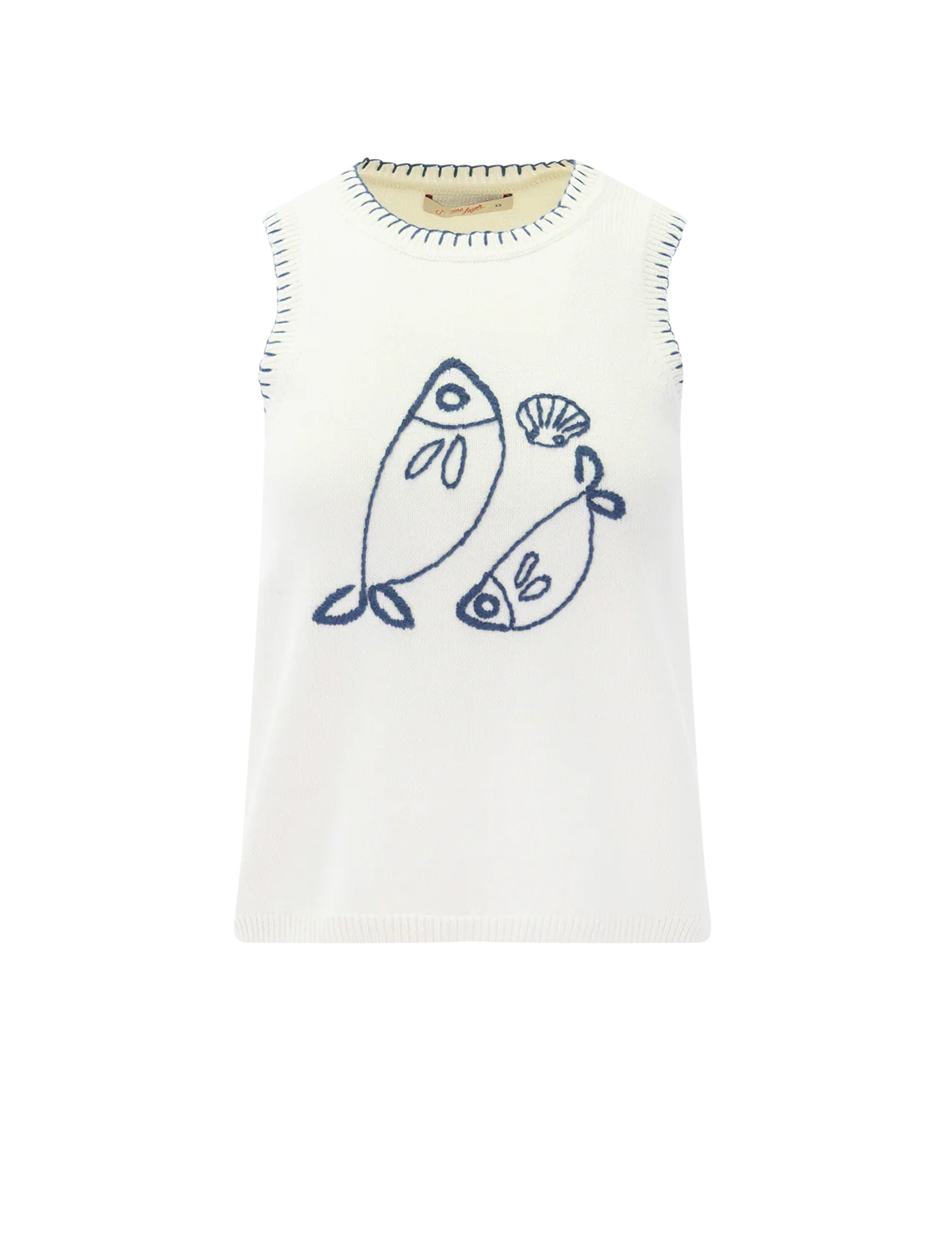 marisol sweater tank in pescare
