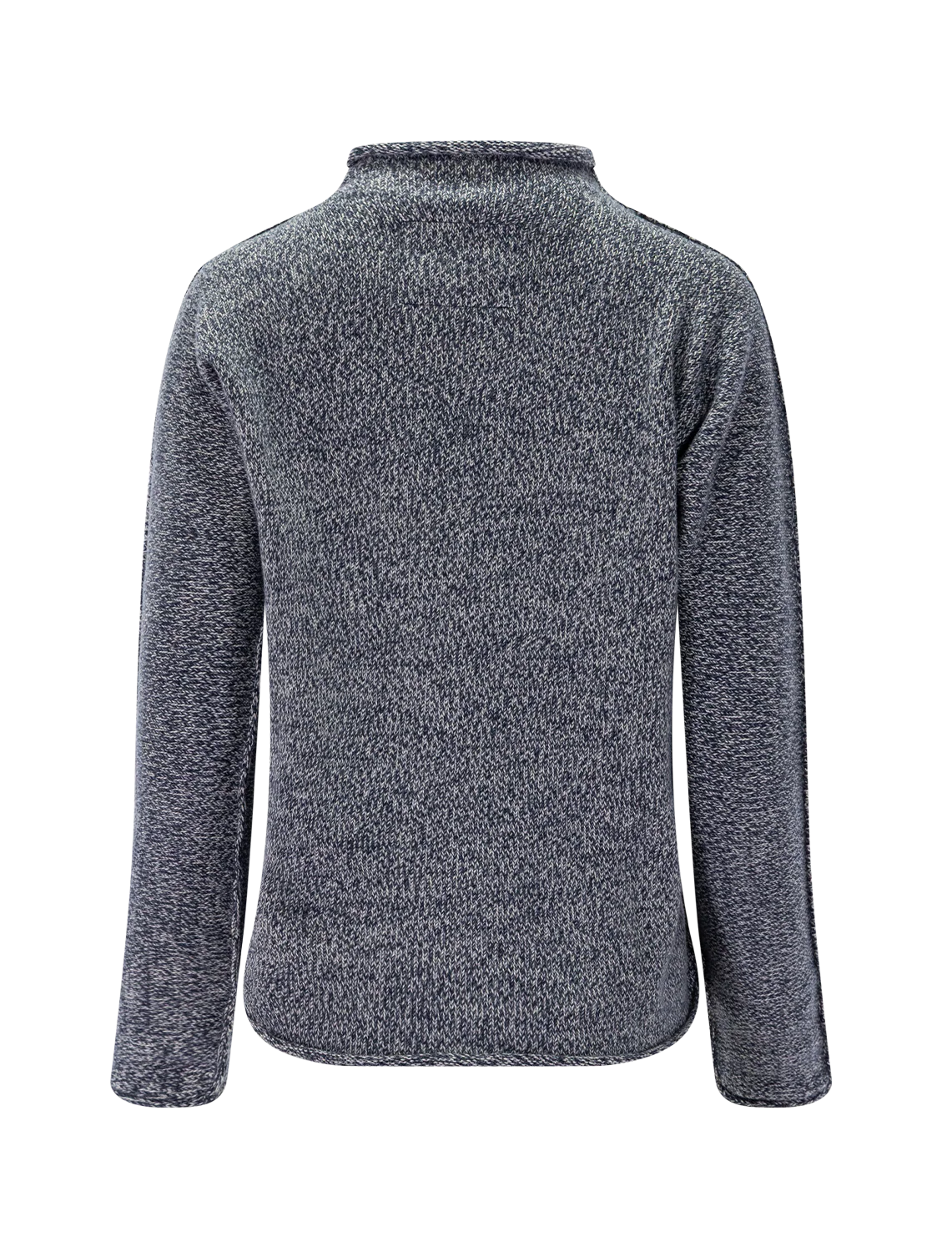 monterey sweater in japanese black melange - Image 3