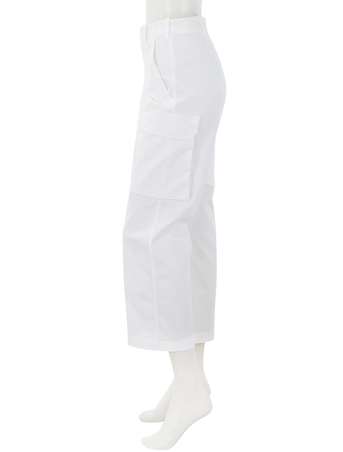 leofred cargo pant in white - Image 3