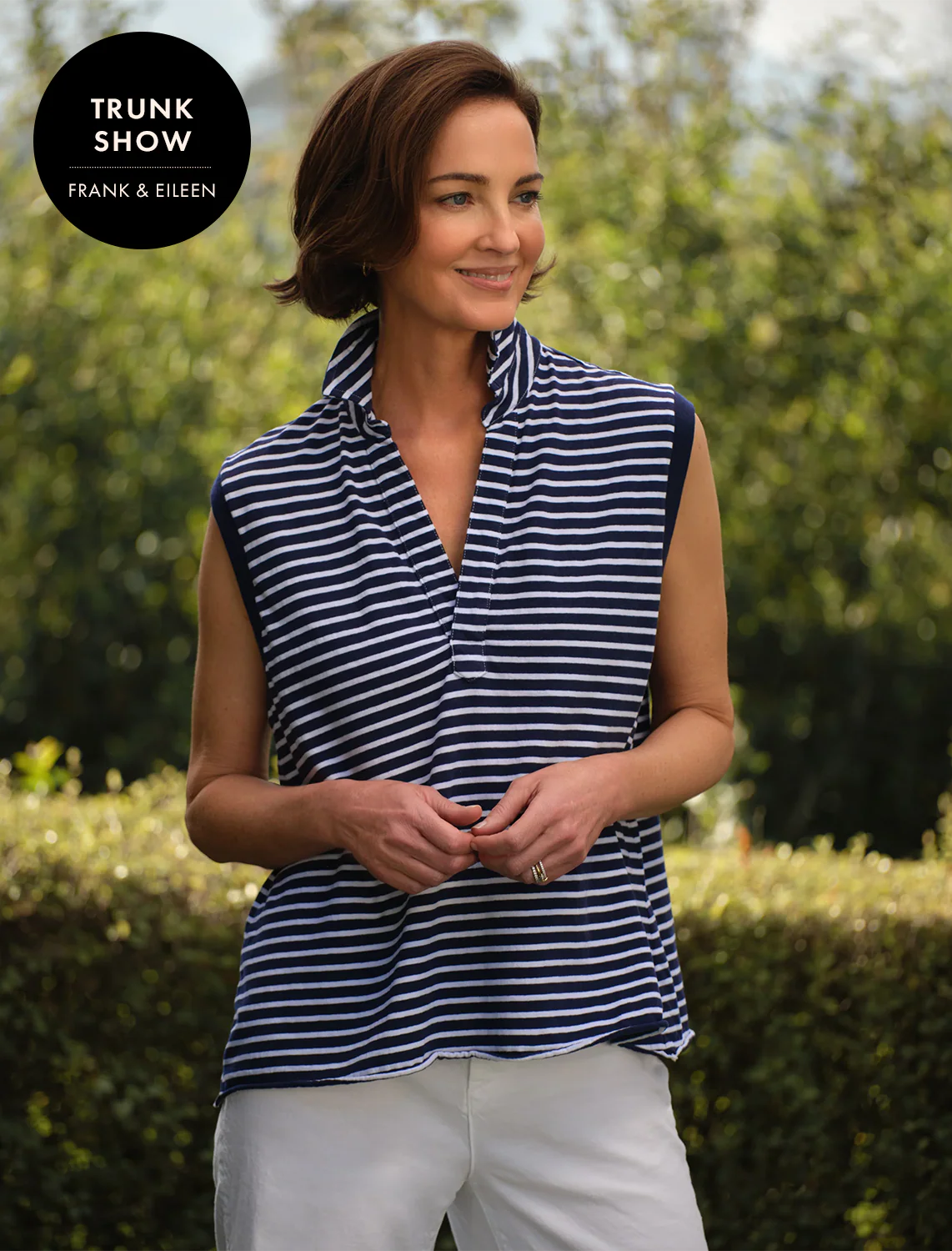 olivia in yacht stripe