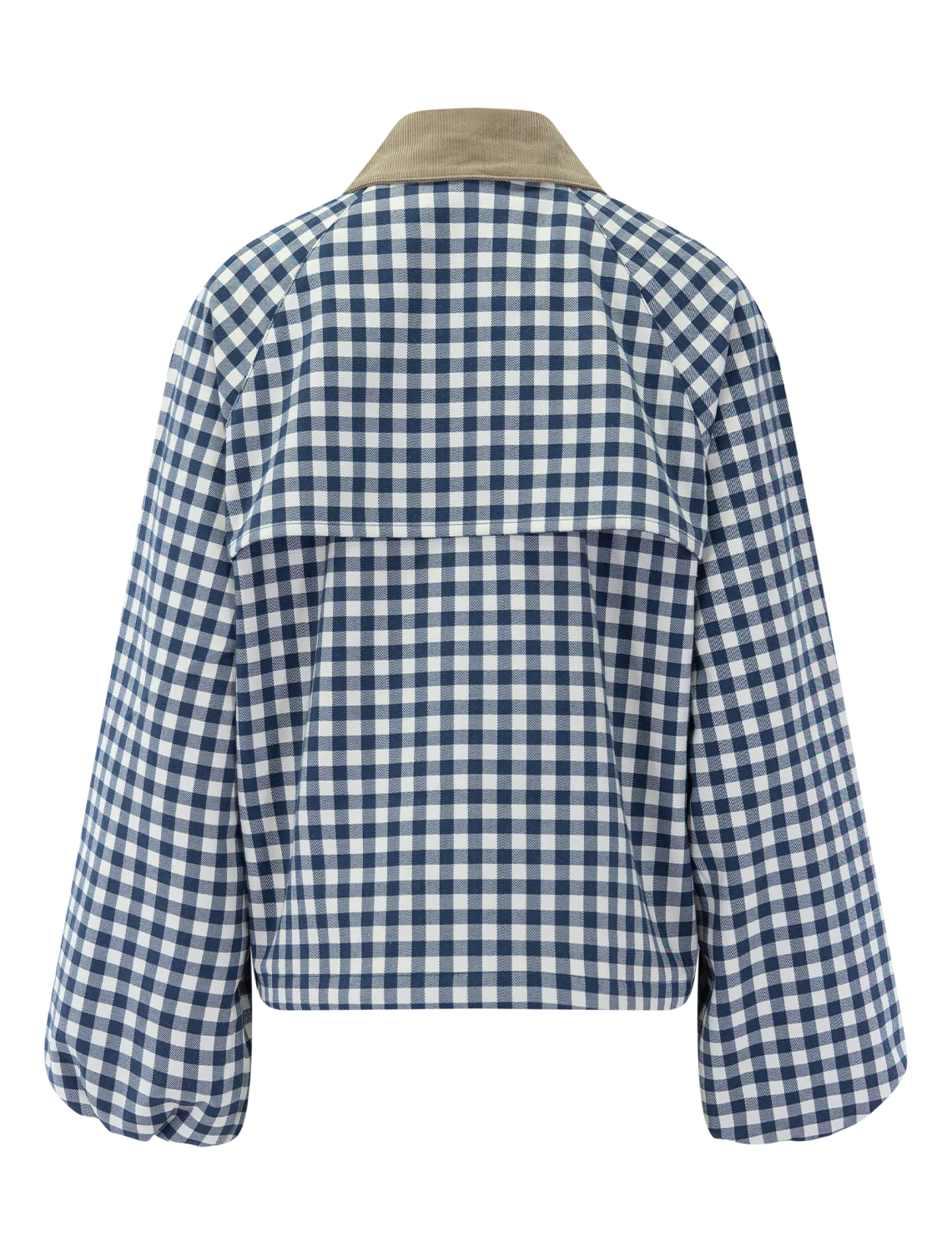 ovingham jacket in gingham - Image 3