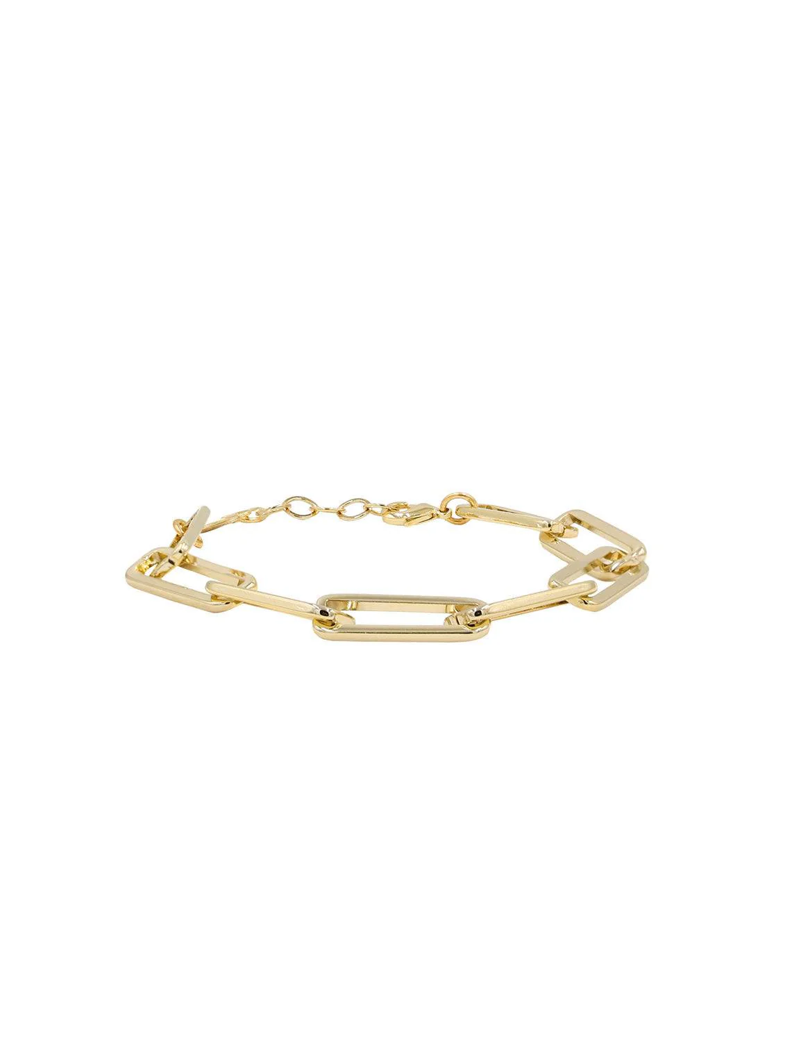 paperclip chain bracelet