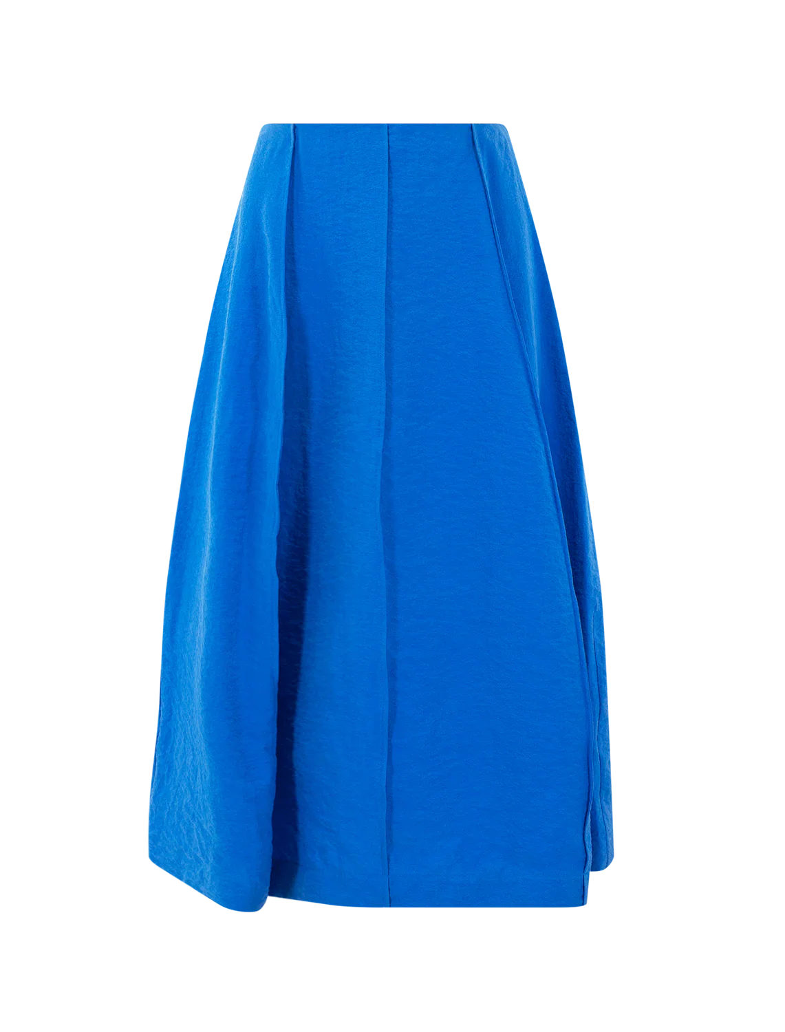 parachute skirt in jewel blue