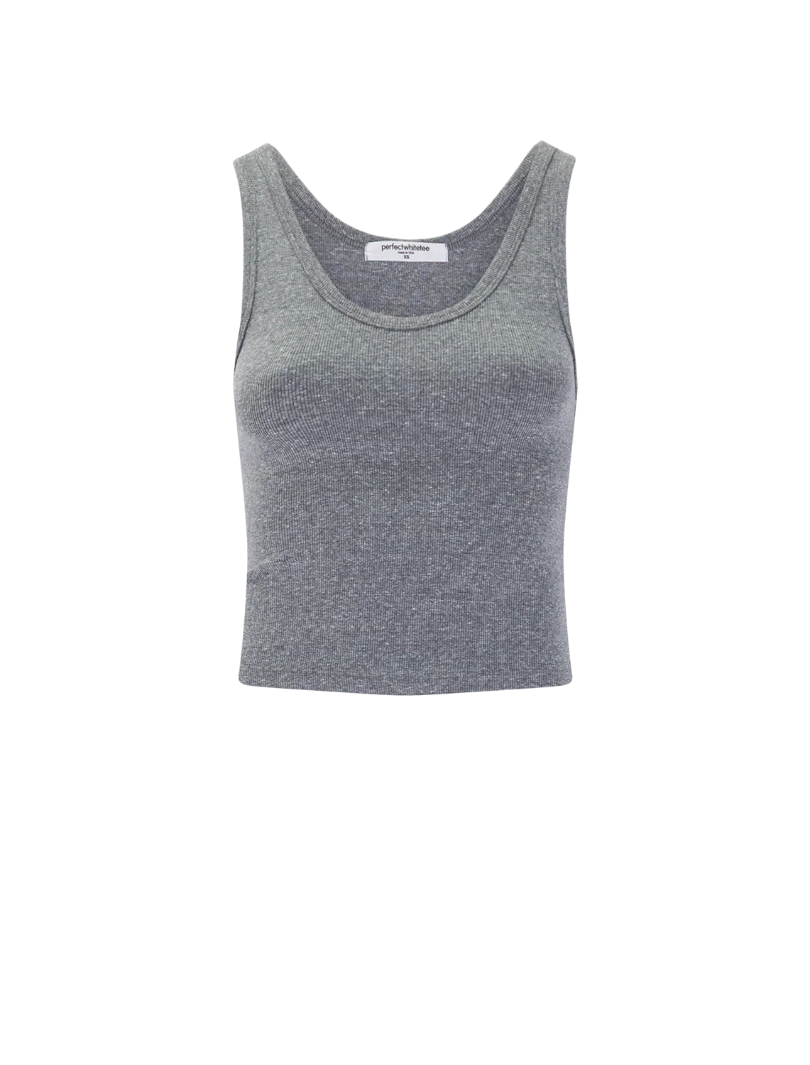 blondie tank in dark heather grey