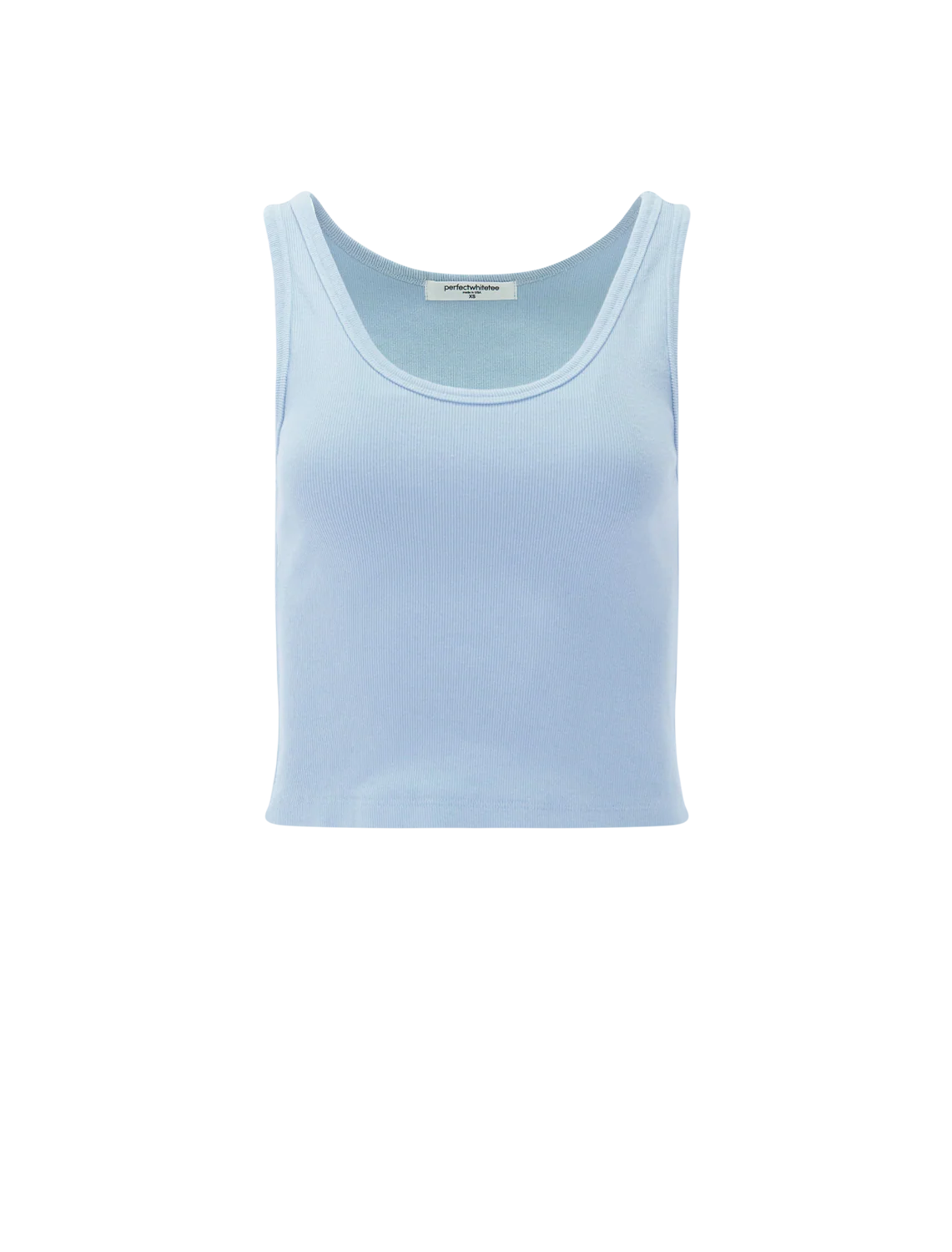 blondie tank in powder blue