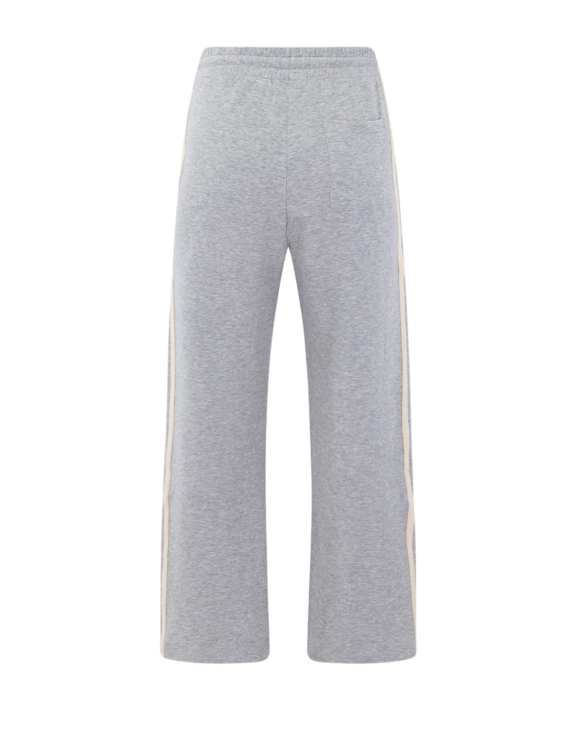 claud travel track pant in heather grey - Image 3