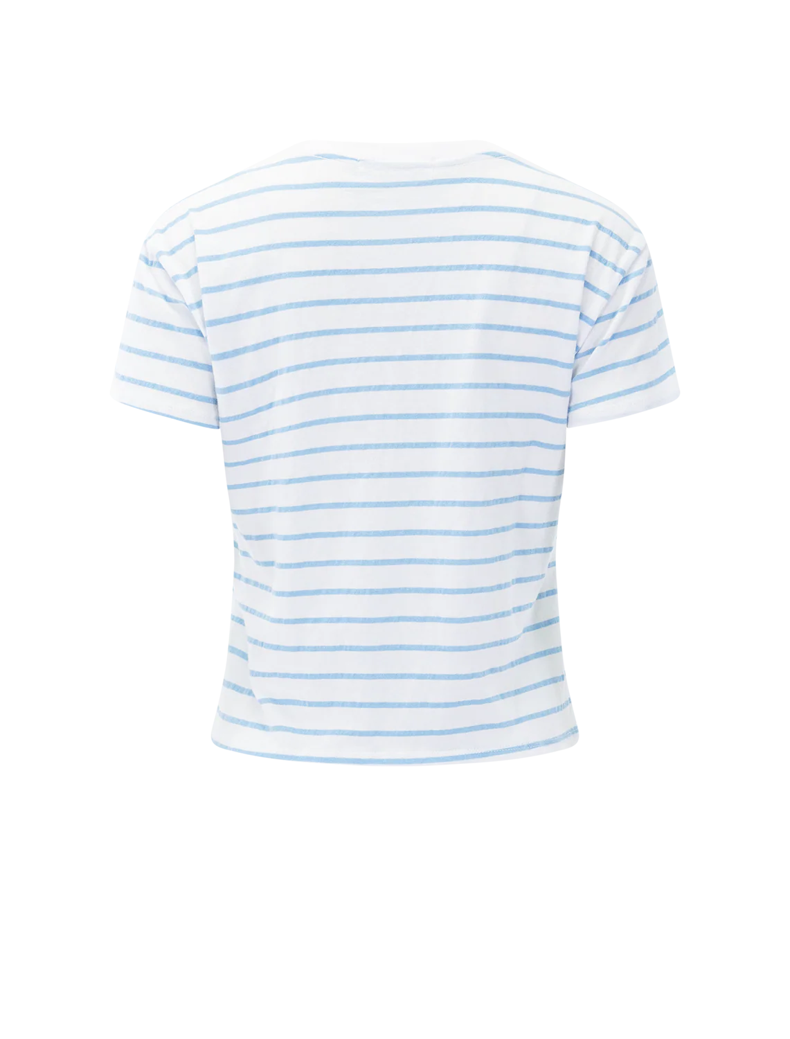 everett tee in powder blue stripe - Image 3