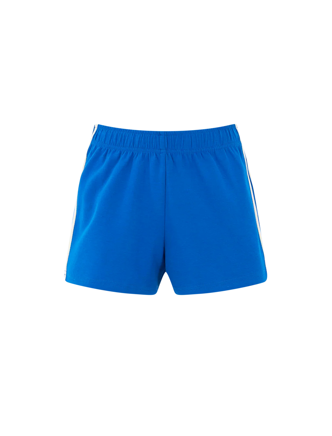 mikayla travel stripe short in cobalt