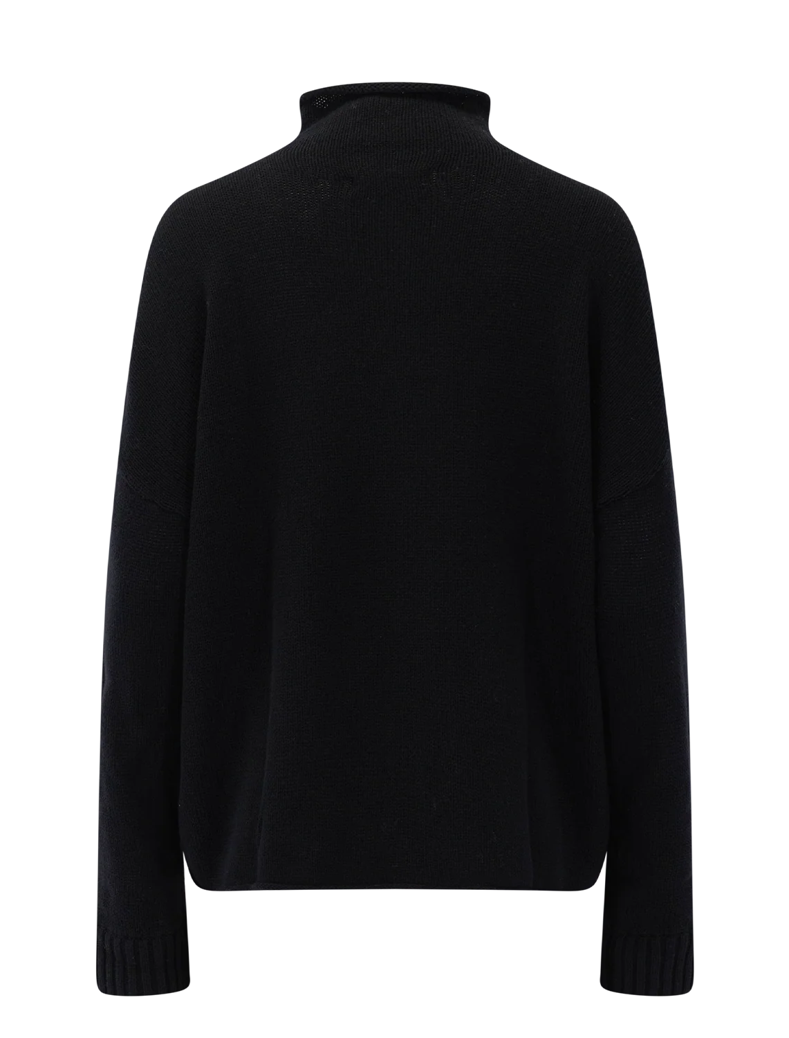 nova cashmere sweater in black - Image 3
