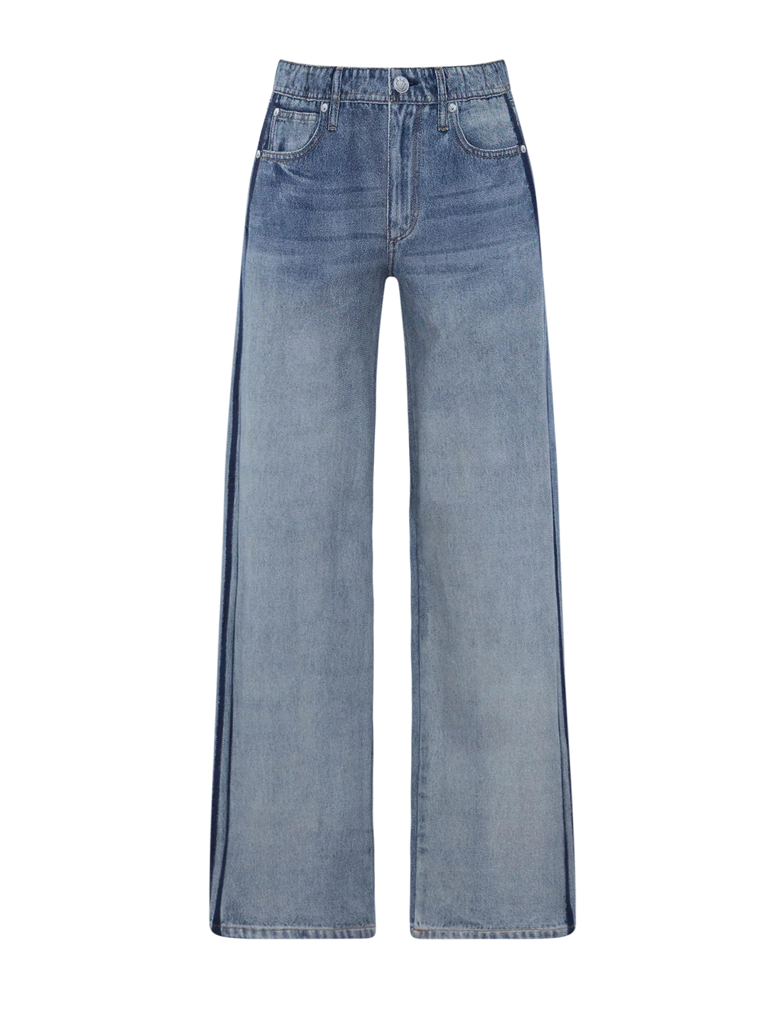 miramar terry wide track pant in coney