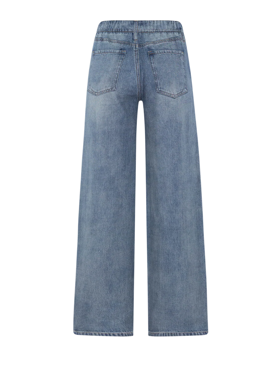 miramar terry wide track pant in coney - Image 3