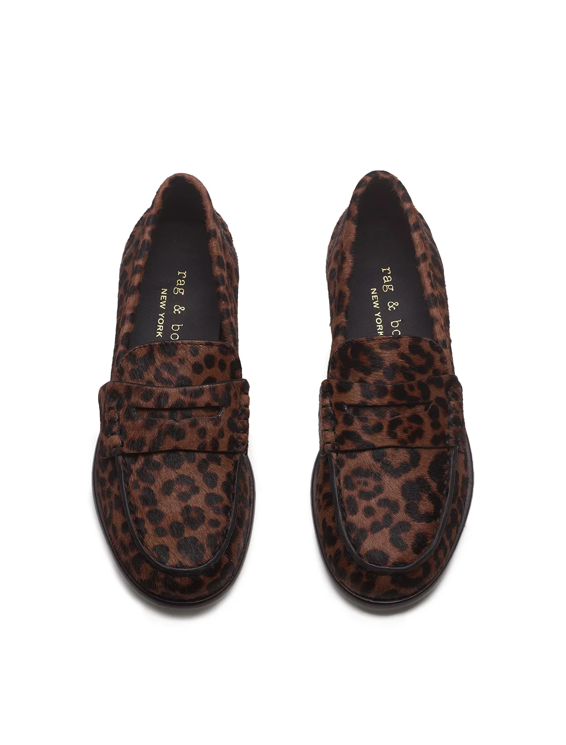 carter loafer in leopard haircalf - Image 5