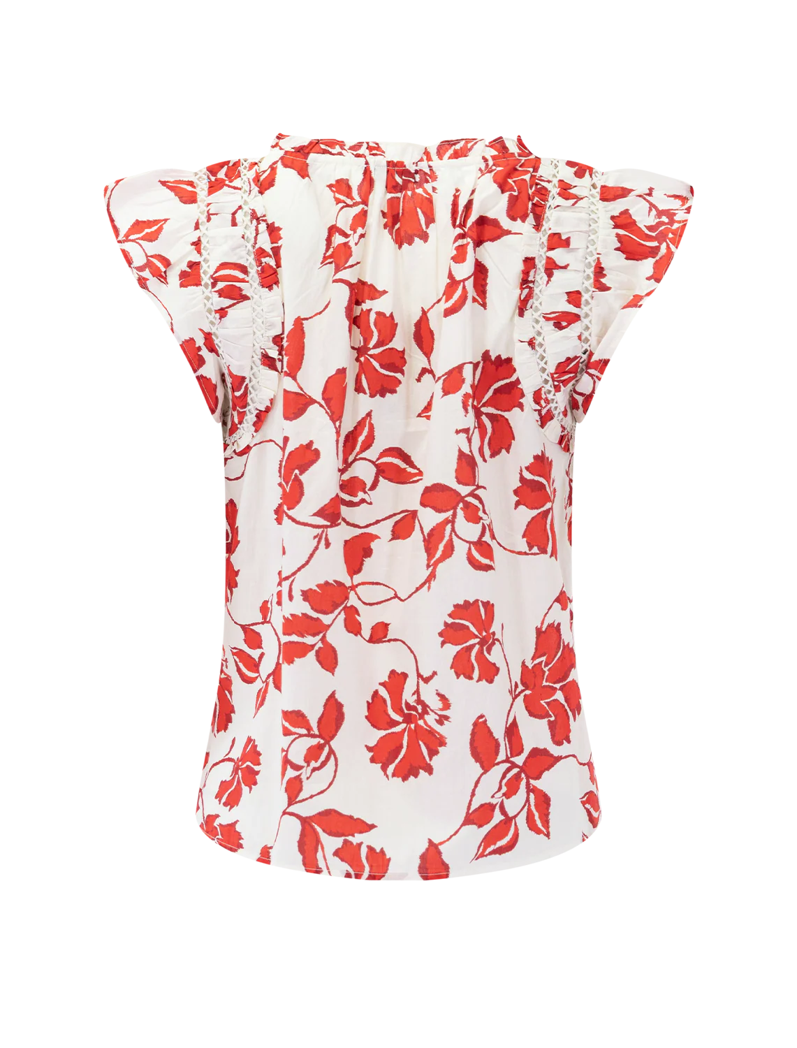 allea top in red jasmine - Image 3