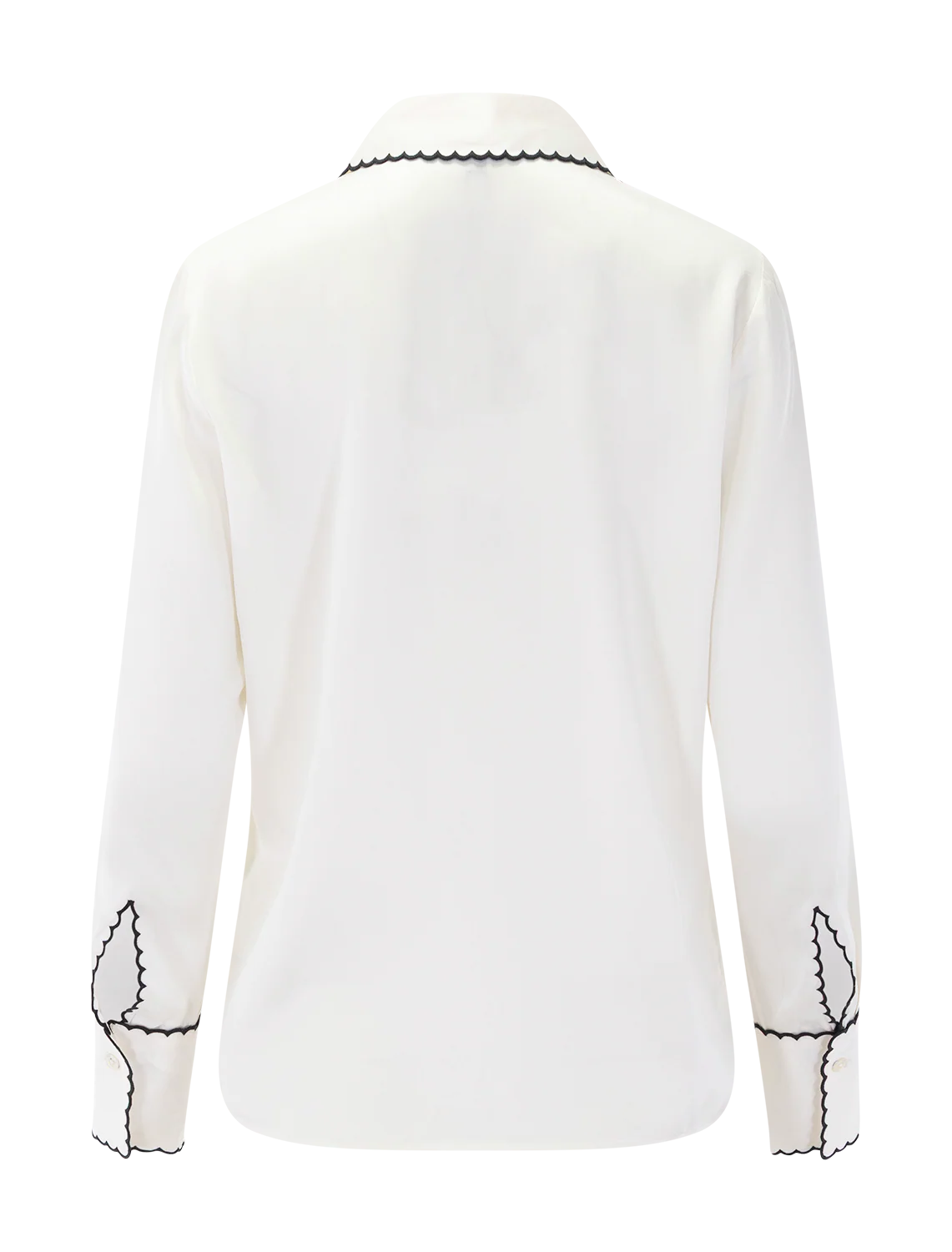 aloise blouse in ivory - Image 3