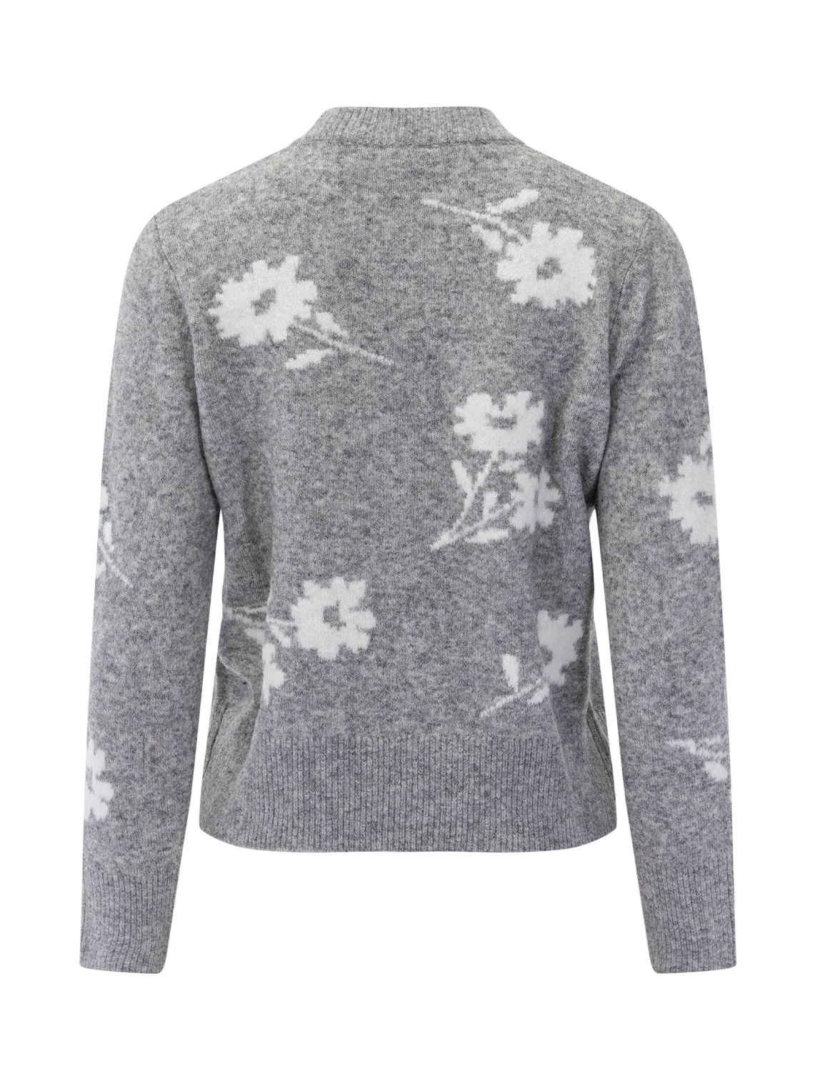 anise sweater in winter heather floral - Image 3