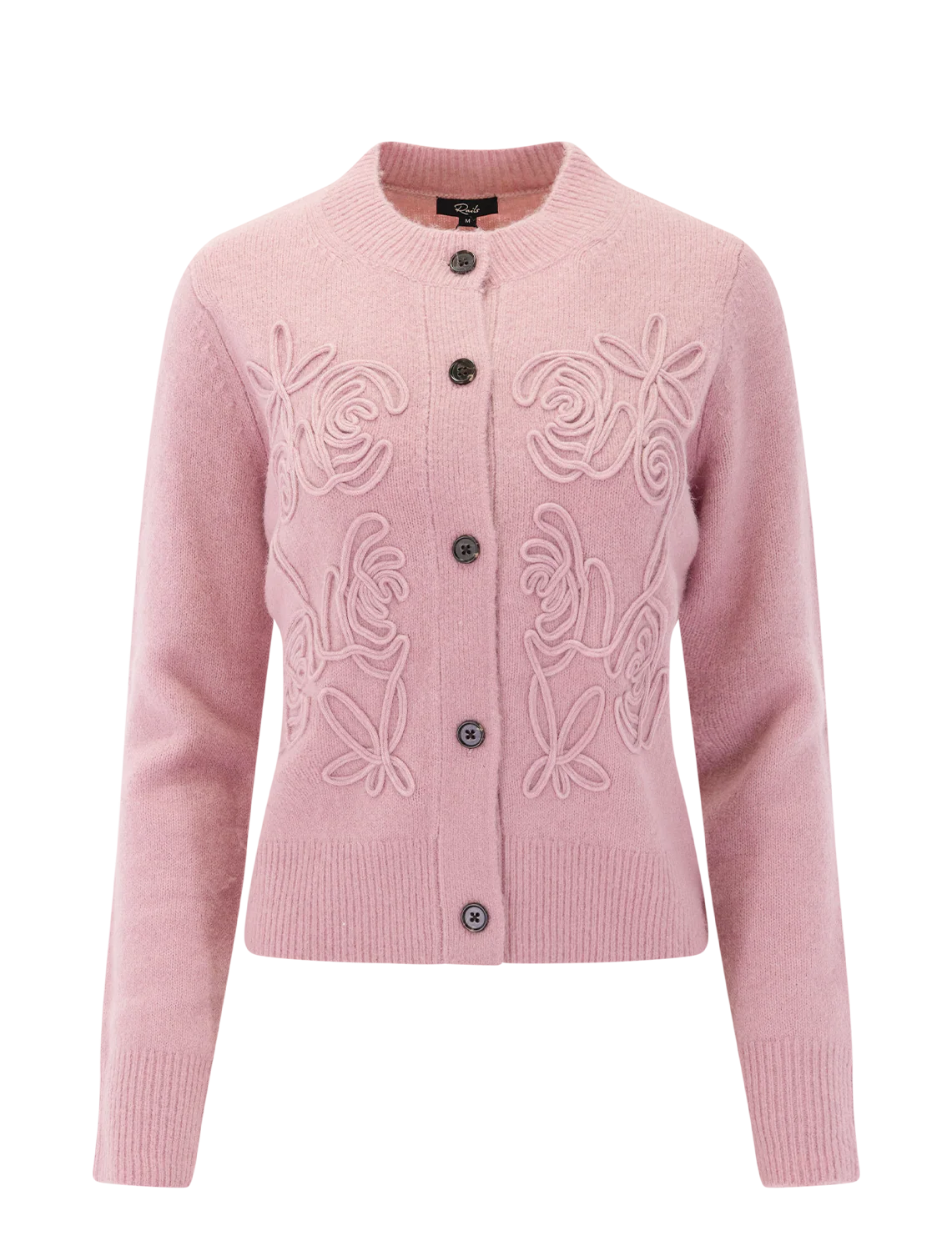 coralee cardigan in ballet pink